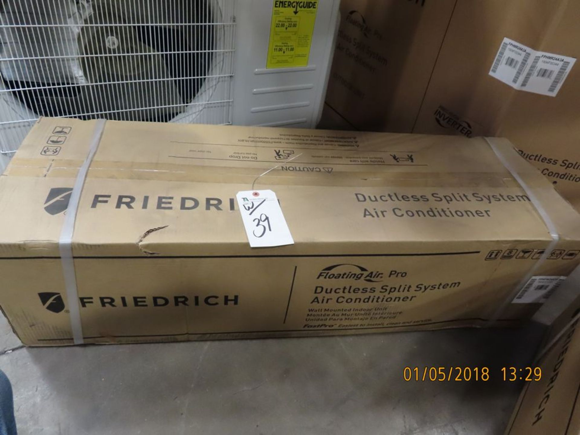 Friedrich mod. FPHM24A3A, Ductless Split System w/ 1 Wall Unit - Image 3 of 3