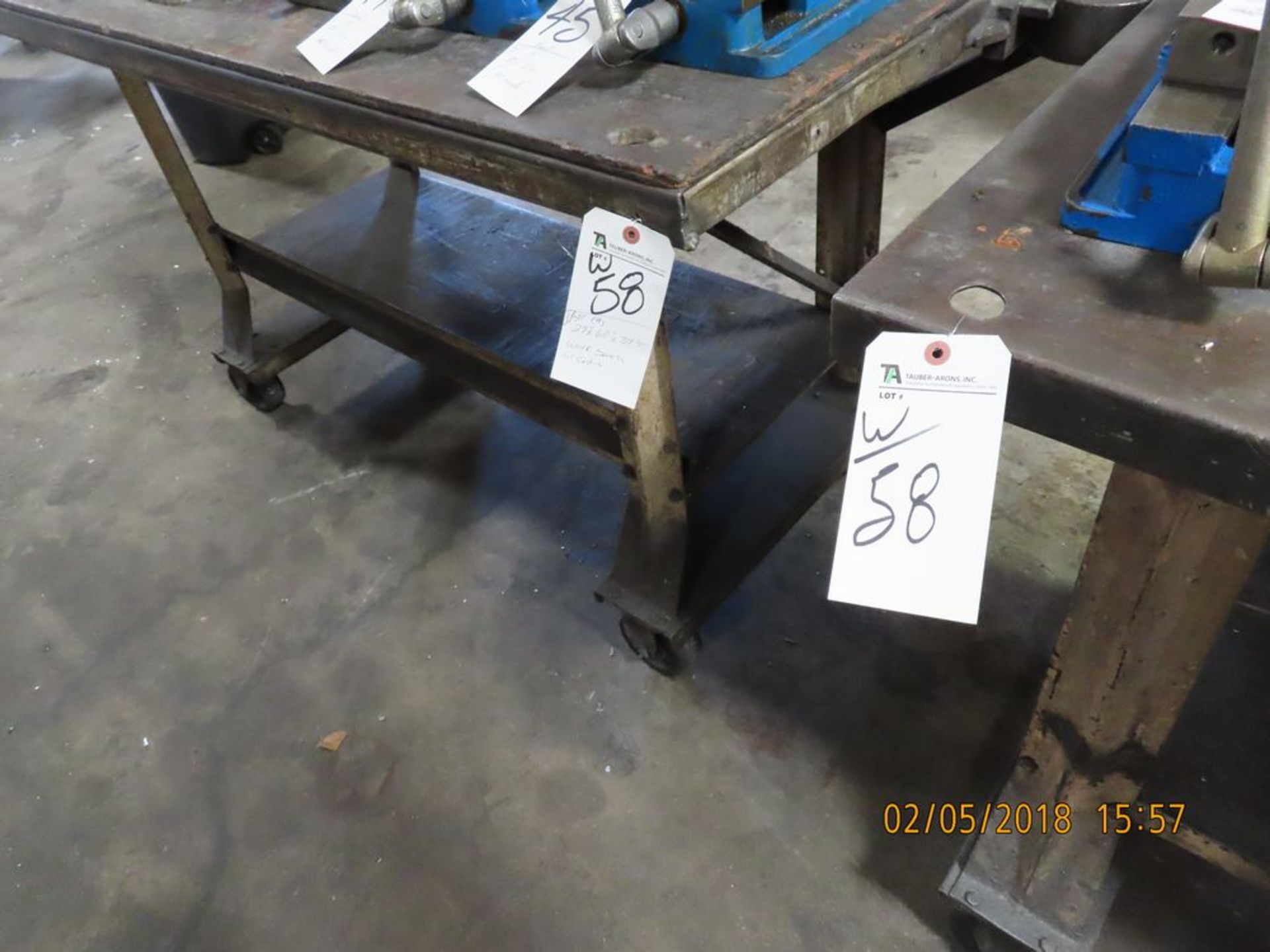 (Lot) 29'' x 60'' x 34''T Work Bench w/ Wilton Vise - Image 2 of 2