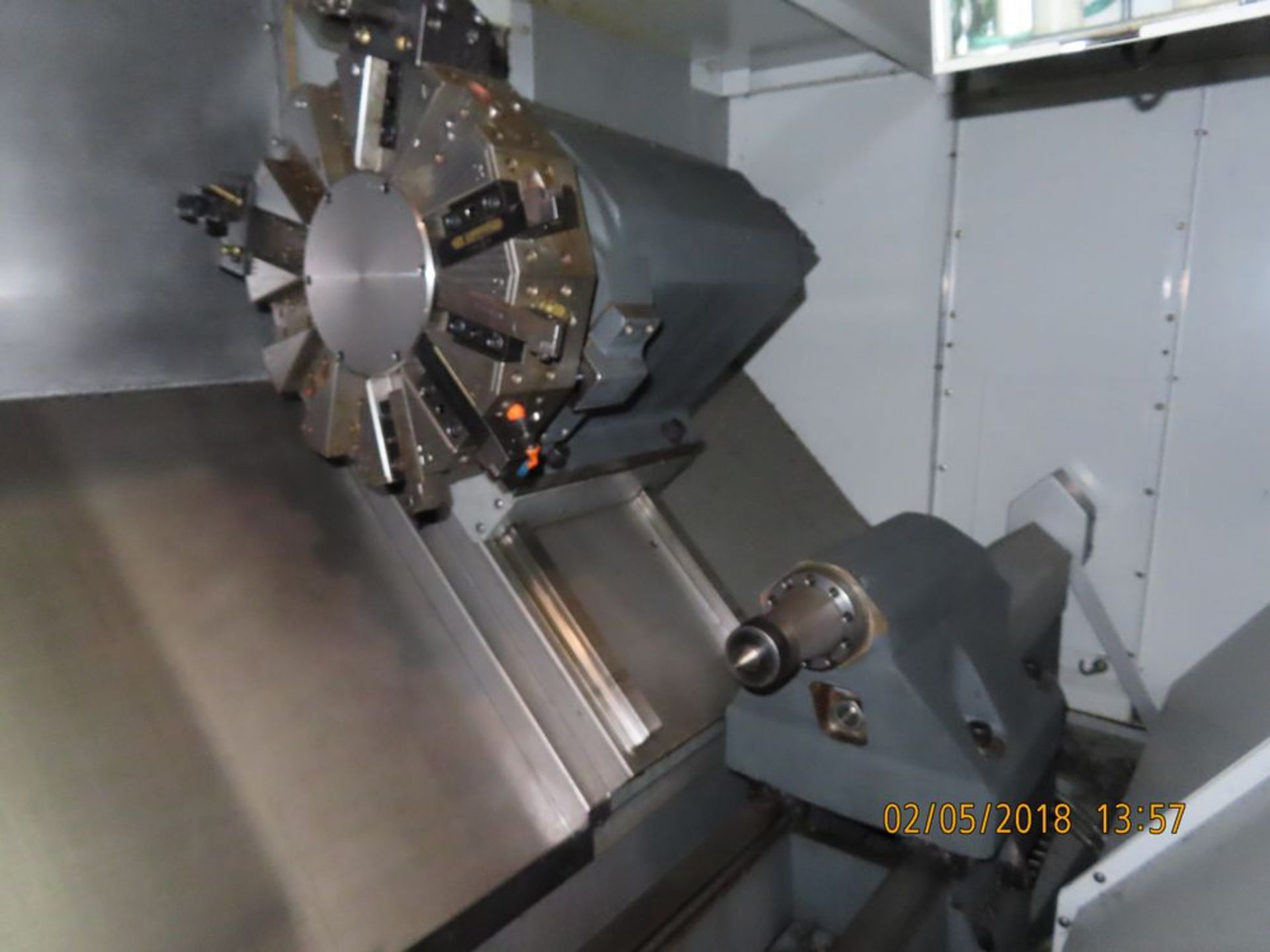 (2011) Haas mod. ST-30, 12-Station CNC Turning Center w/ 3-Jaw Chuck, Tail Stock, 3200 RPM Chip - Image 4 of 6