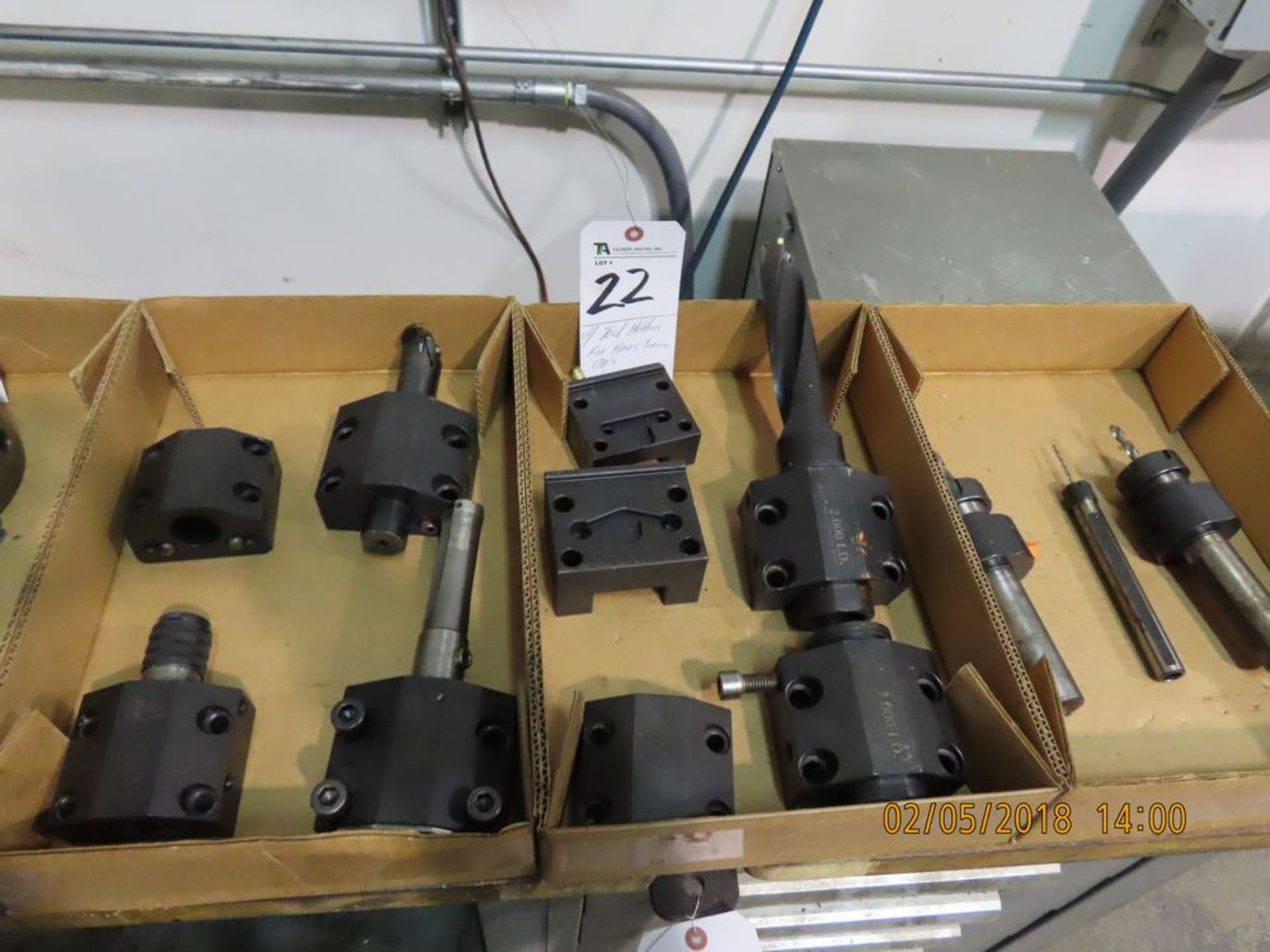 (Lot) Tool Holders for Haas Turning Center (3 Boxes)