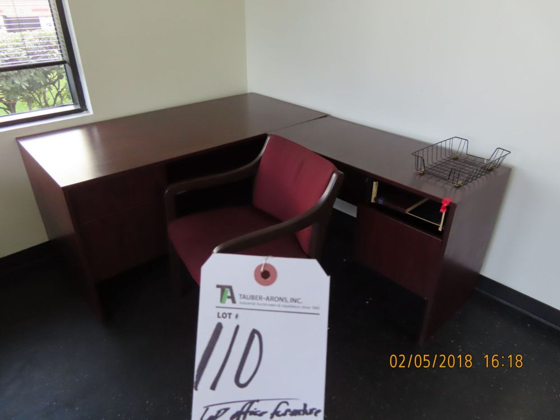 (Lot) Office Furniture, (2) Desks, Couch & File Cabinets - Image 2 of 2