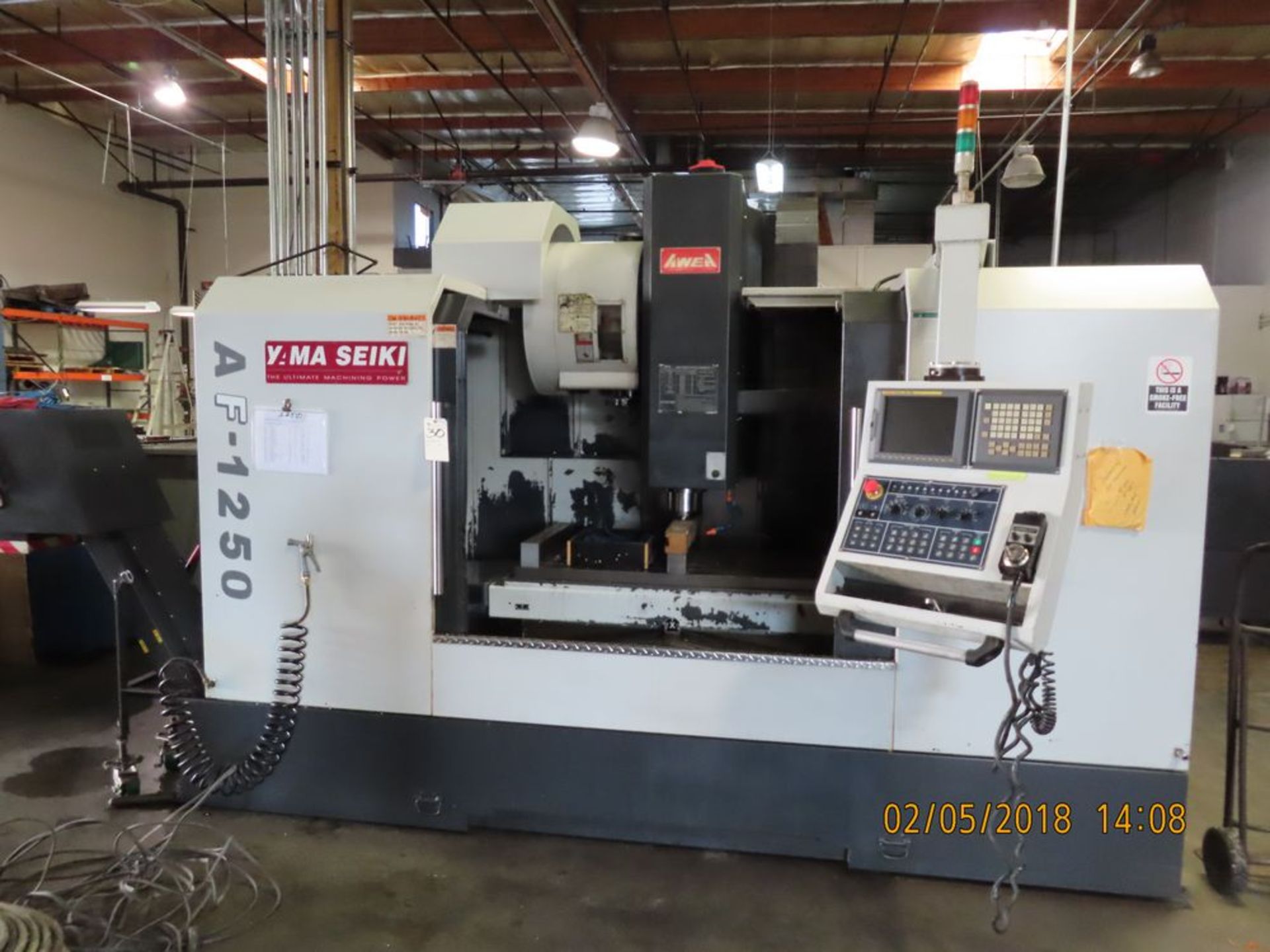 (2010) Yama Seiki mod. AF-1250, Vertical CNC Machine Center w/ Fanuc Series 18i-MB Controls, 15,