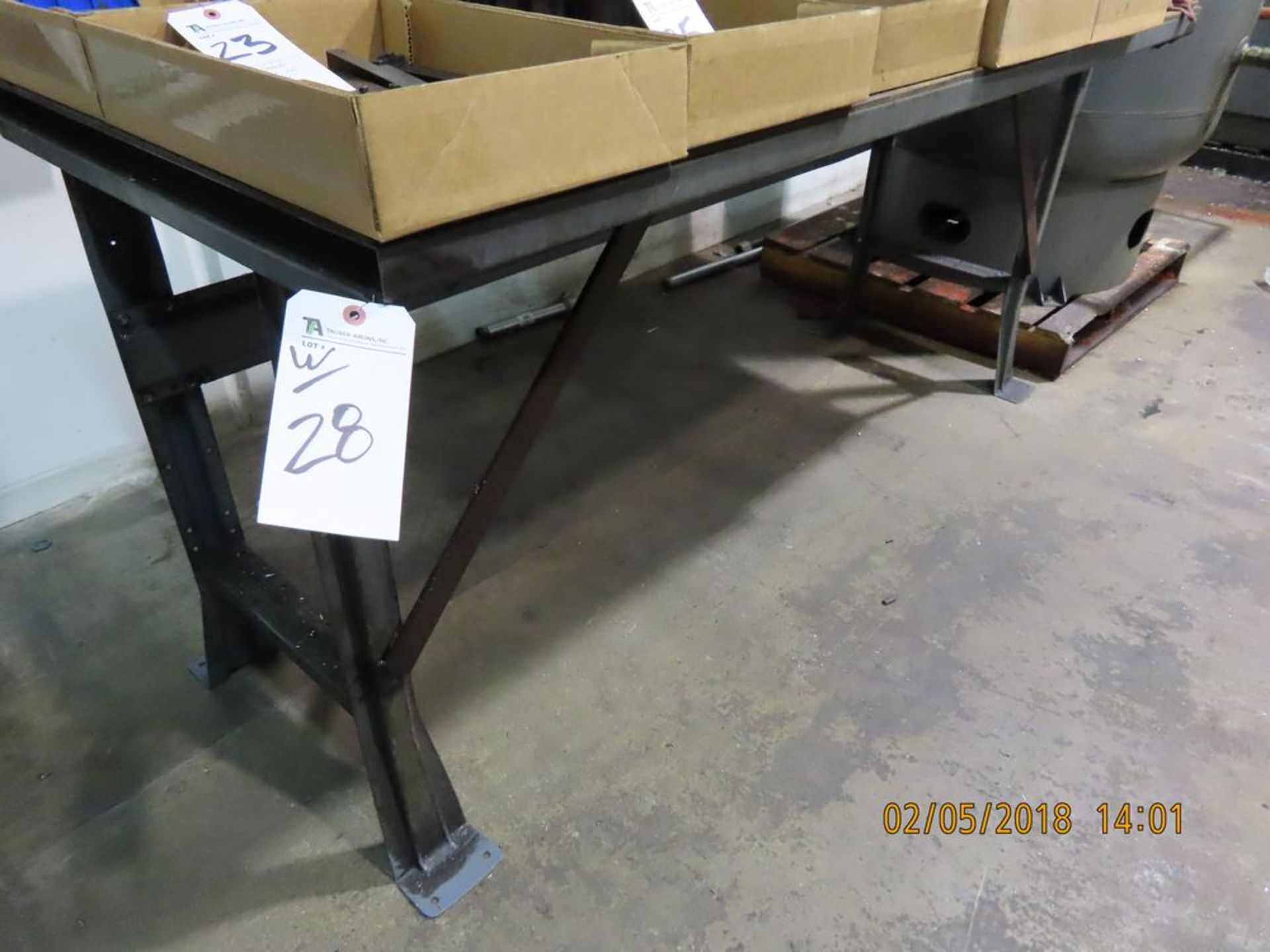 Kennedy 20'' x 43'', 34'' Tall Wood Top 5-Drawer Work Station - Image 2 of 2