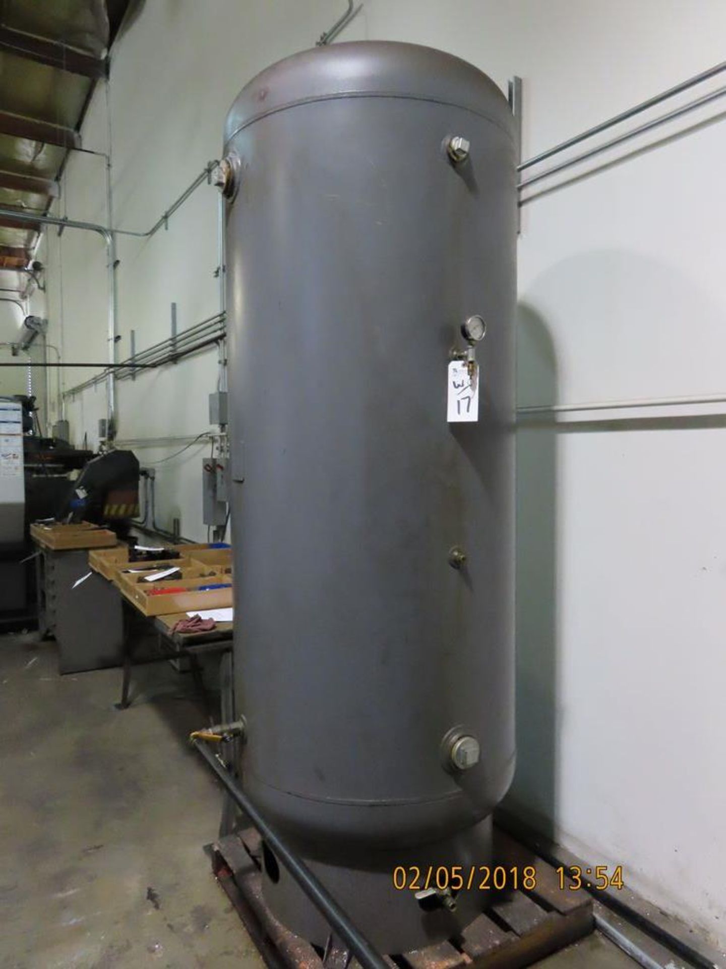 (2008) Mattei mod. AC18LX, Rotary Screw Air Comp. w/ Air Receiving Tank - Image 3 of 3