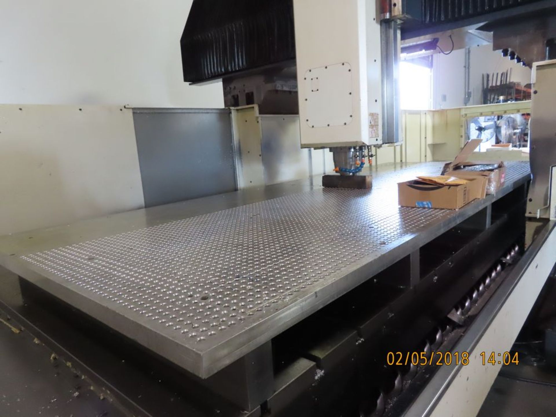 (2007) Viper Mighty mod. PR04210, Vertical CNC Bridge Milling Machine, 163'' x 81'' Table, 40- - Image 4 of 7