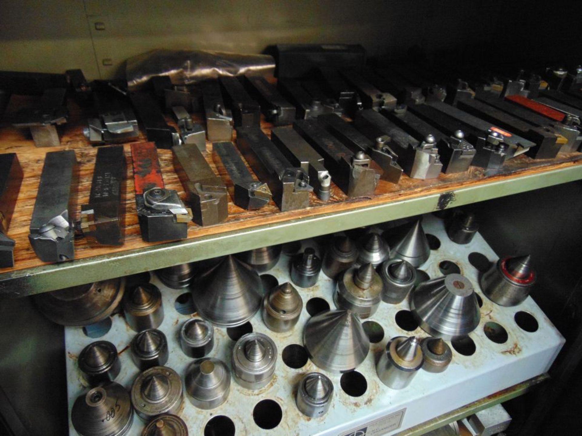 (Lot) Assorted Lathe Tooling, Live Centers, Carbide Insert Tool Holders, Sleeves, Bearings, - Image 2 of 2