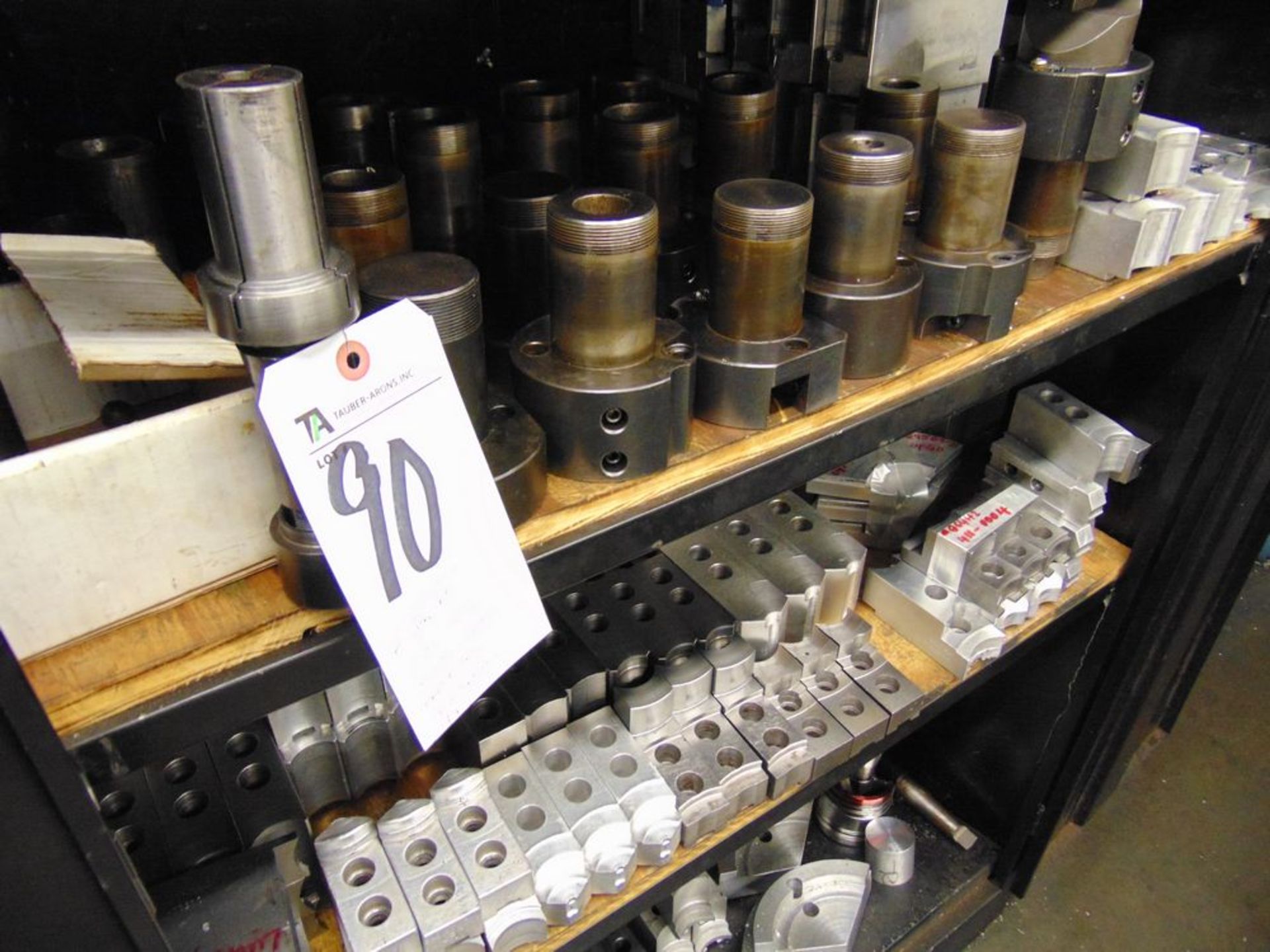 (Lot) Assorted Lathe Tooling, Boring Bars, Centers Haas Tool Holder, Insert Holders, Soft & Hard