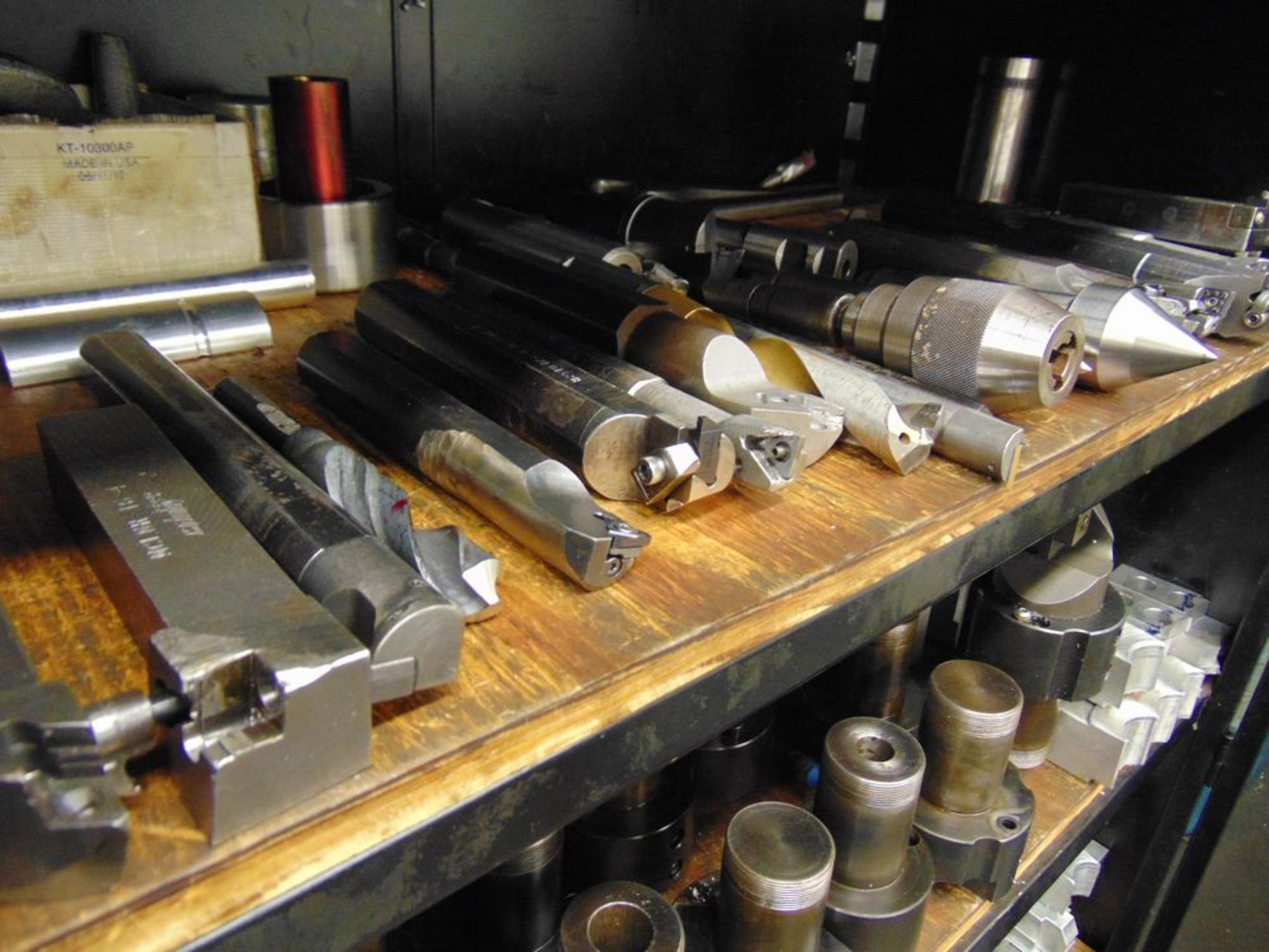 (Lot) Assorted Lathe Tooling, Boring Bars, Centers Haas Tool Holder, Insert Holders, Soft & Hard - Image 2 of 2