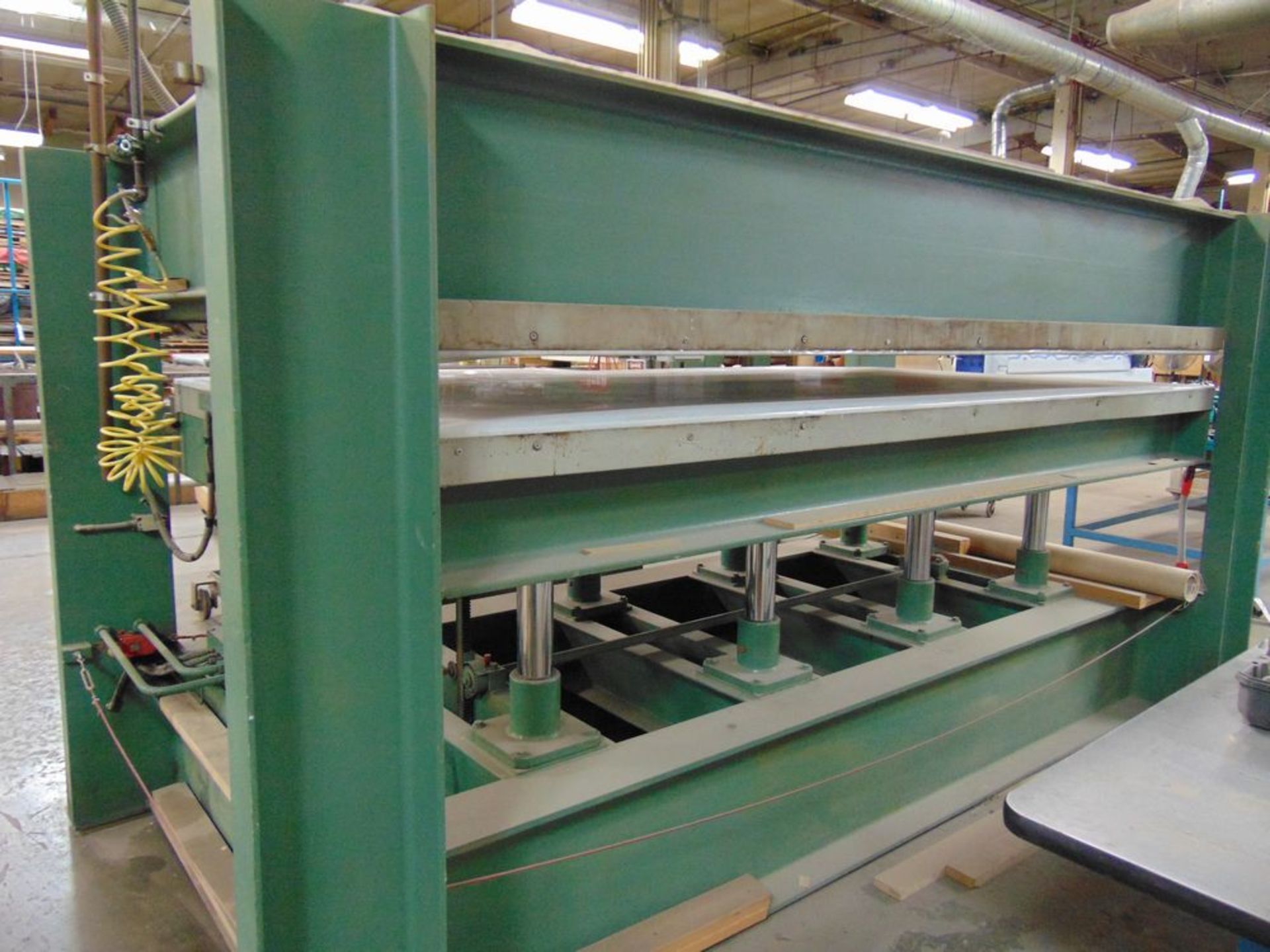 (1988) Hofer Type HP-500, hyd. Platen Veneer Press 64'' x 120'' Platen; S/N 2814 - Image 2 of 4