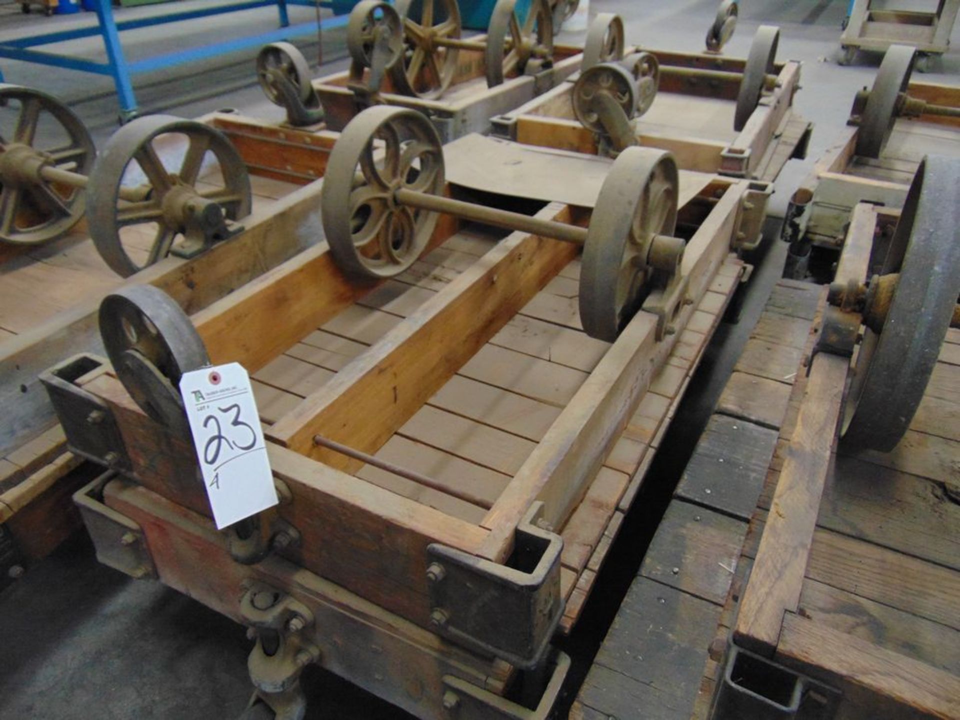 30'' x 42'' Lumber/Furniture Carts w/ Die Cast Coaster Wheels