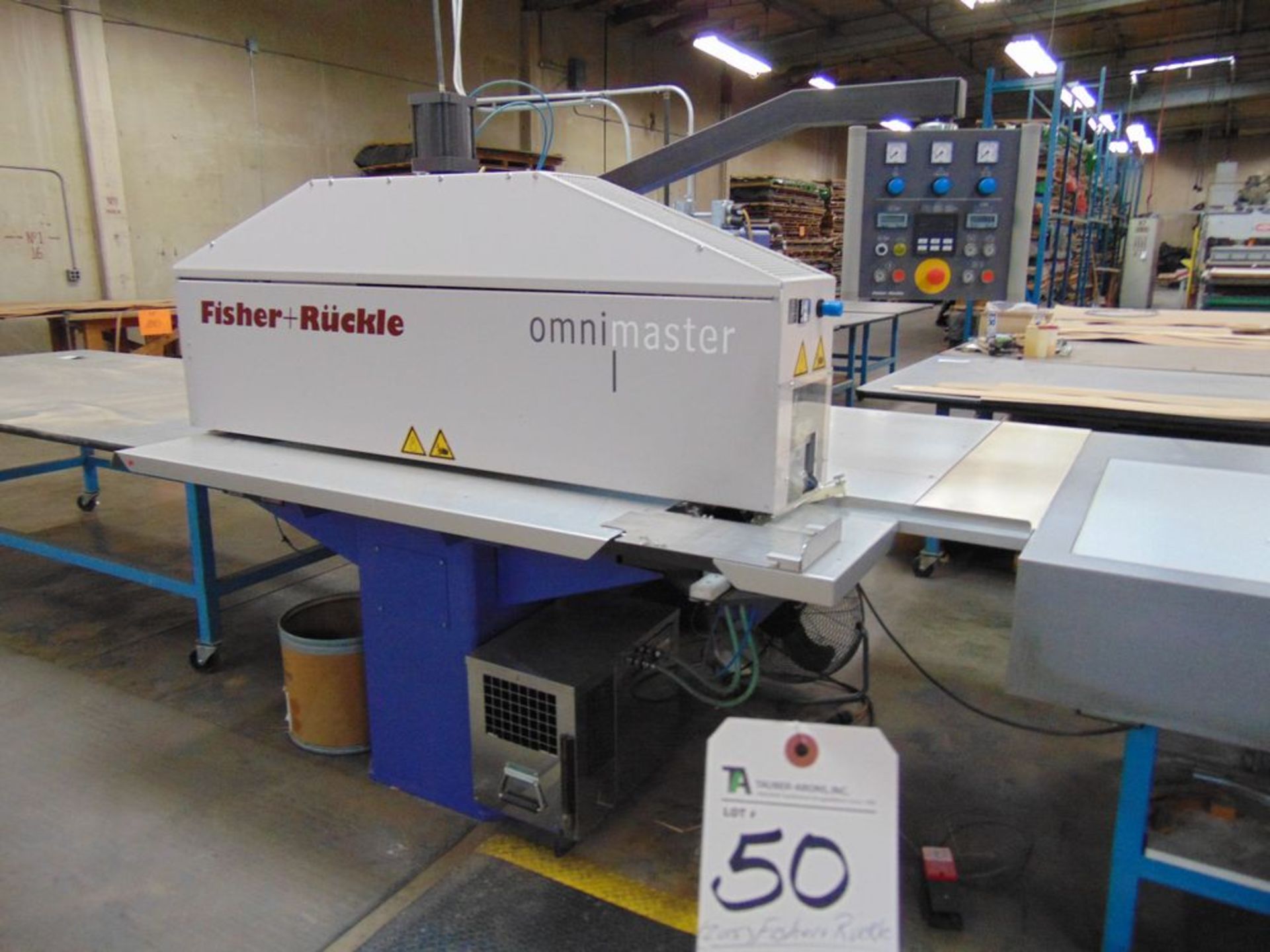 (2015) Fisher & Ruckle OMNI Master-1200 Veneer Longitudinal Splicing Machine; S/N 741911