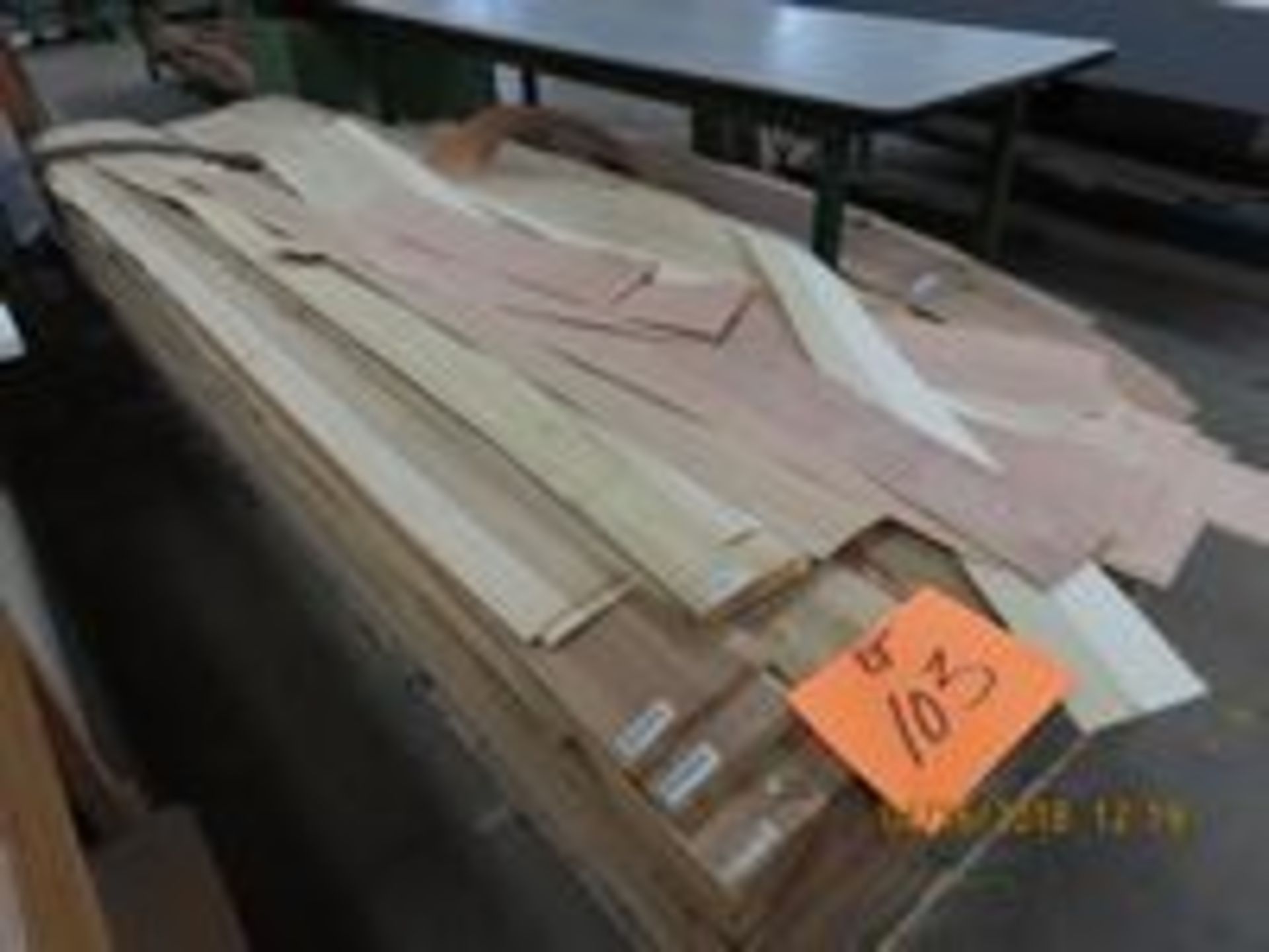 (Lot) (2) Stacks Veneer 9 1/4'' x 11'L & Other Sizes (Section 22) Poplar - Image 2 of 2