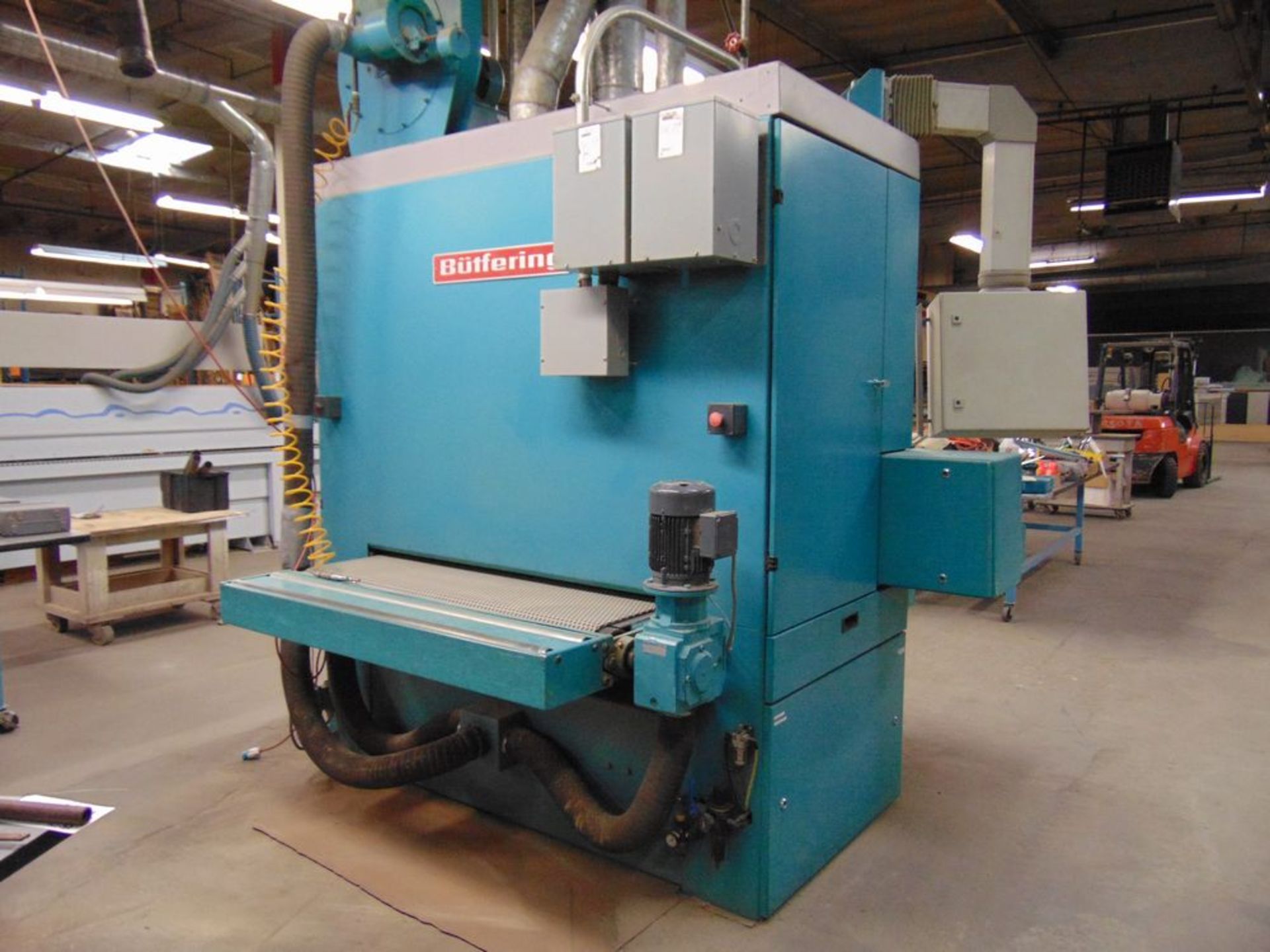 (1996) Buffering mod. Vega 1130CE, 54'' Single Drum Wide Belt Sander w/ Schleicher Controls; S/N - Image 2 of 5