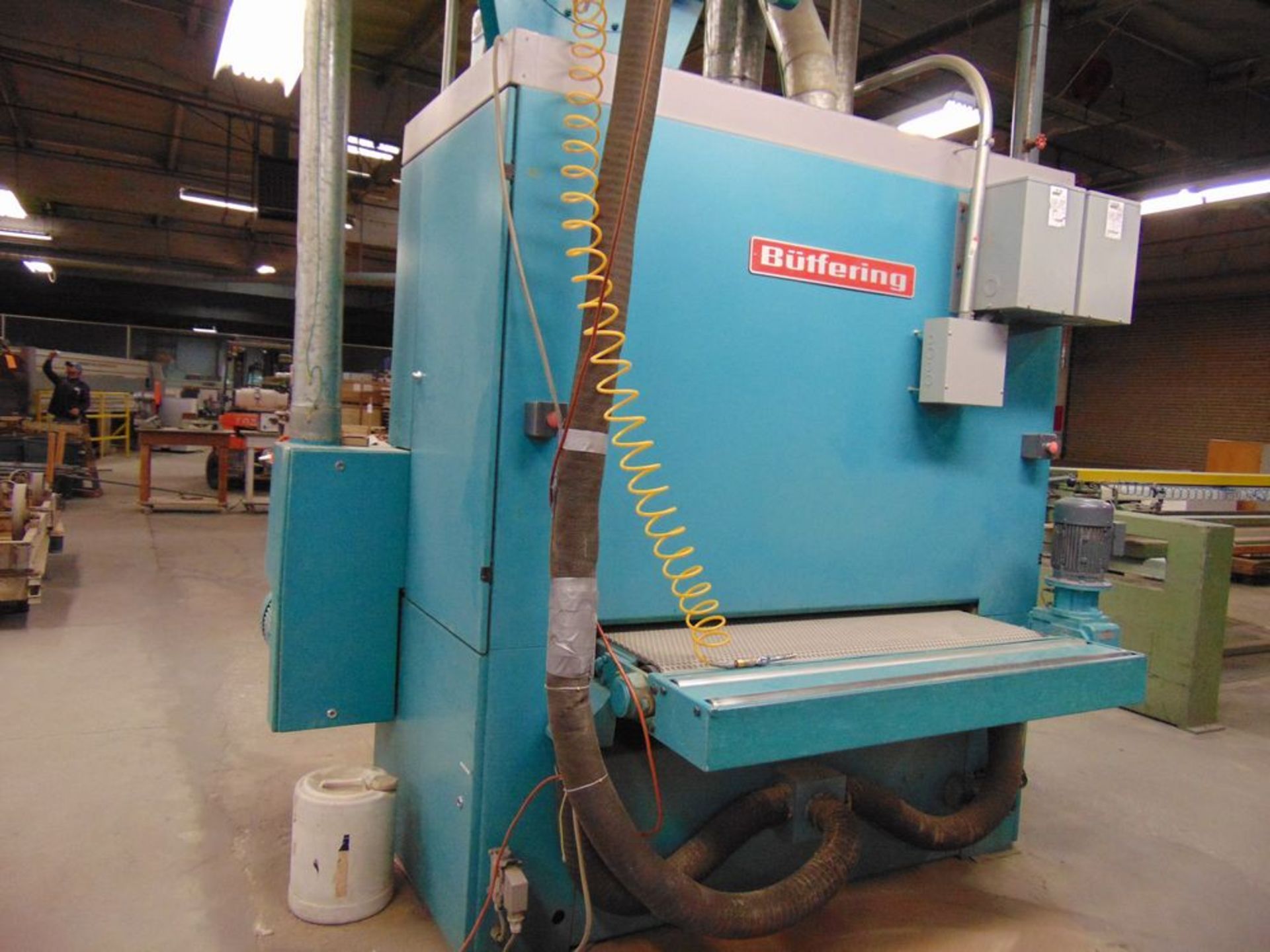 (1996) Buffering mod. Vega 1130CE, 54'' Single Drum Wide Belt Sander w/ Schleicher Controls; S/N - Image 3 of 5