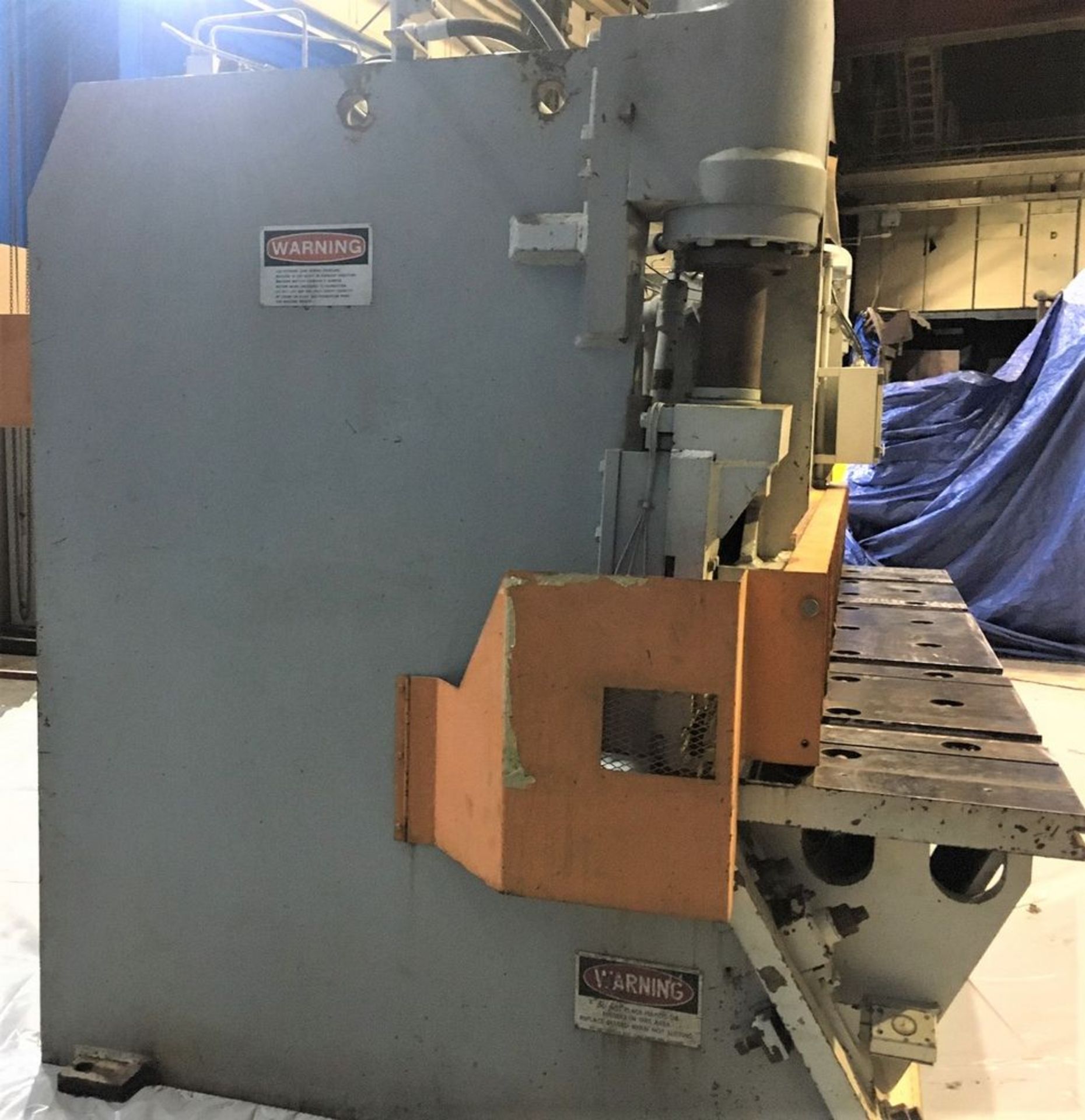 Pacific Hydraulic Plate Shear 1/2'' x 12'. LOADING FEE FOR THIS LOT: $500 - Image 7 of 18