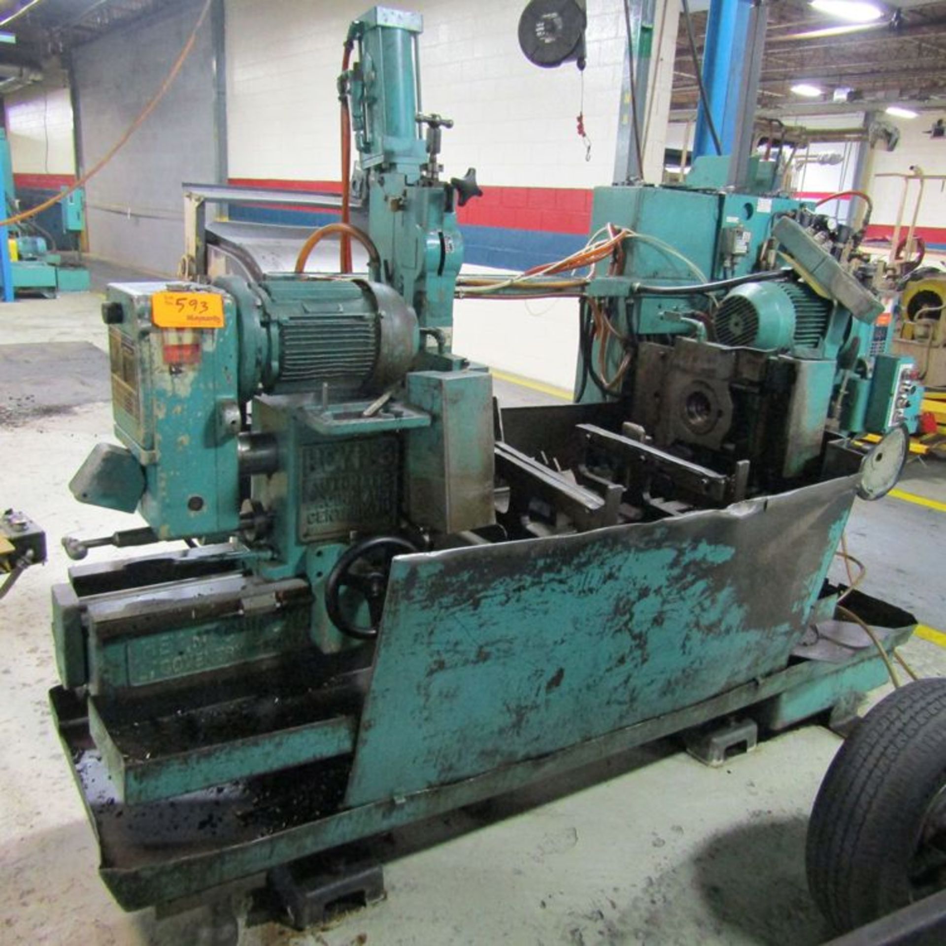 6'' x 3''- 47'' Hey #3 Double End Milling Facing & Centering Machine - Image 6 of 22