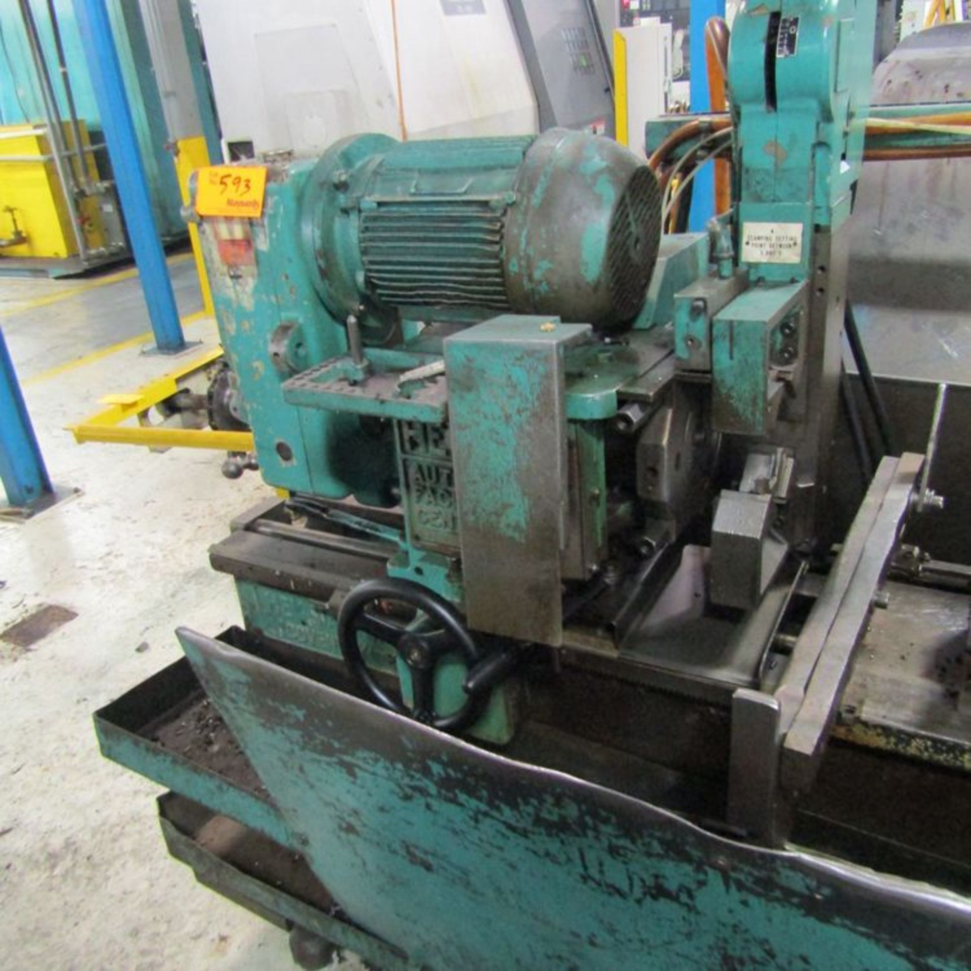 6'' x 3''- 47'' Hey #3 Double End Milling Facing & Centering Machine - Image 8 of 22