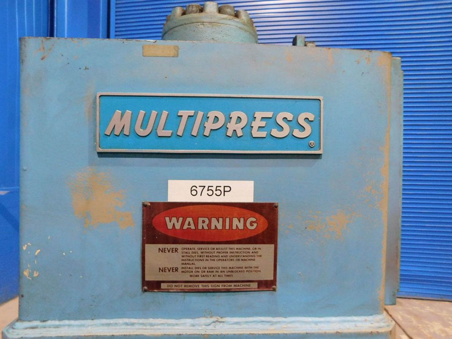 Denison Multipress Hydraulic C Frame Press 6 Ton x 18'' x 11''. LOADING FEE FOR THIS LOT: $150 - Image 7 of 9