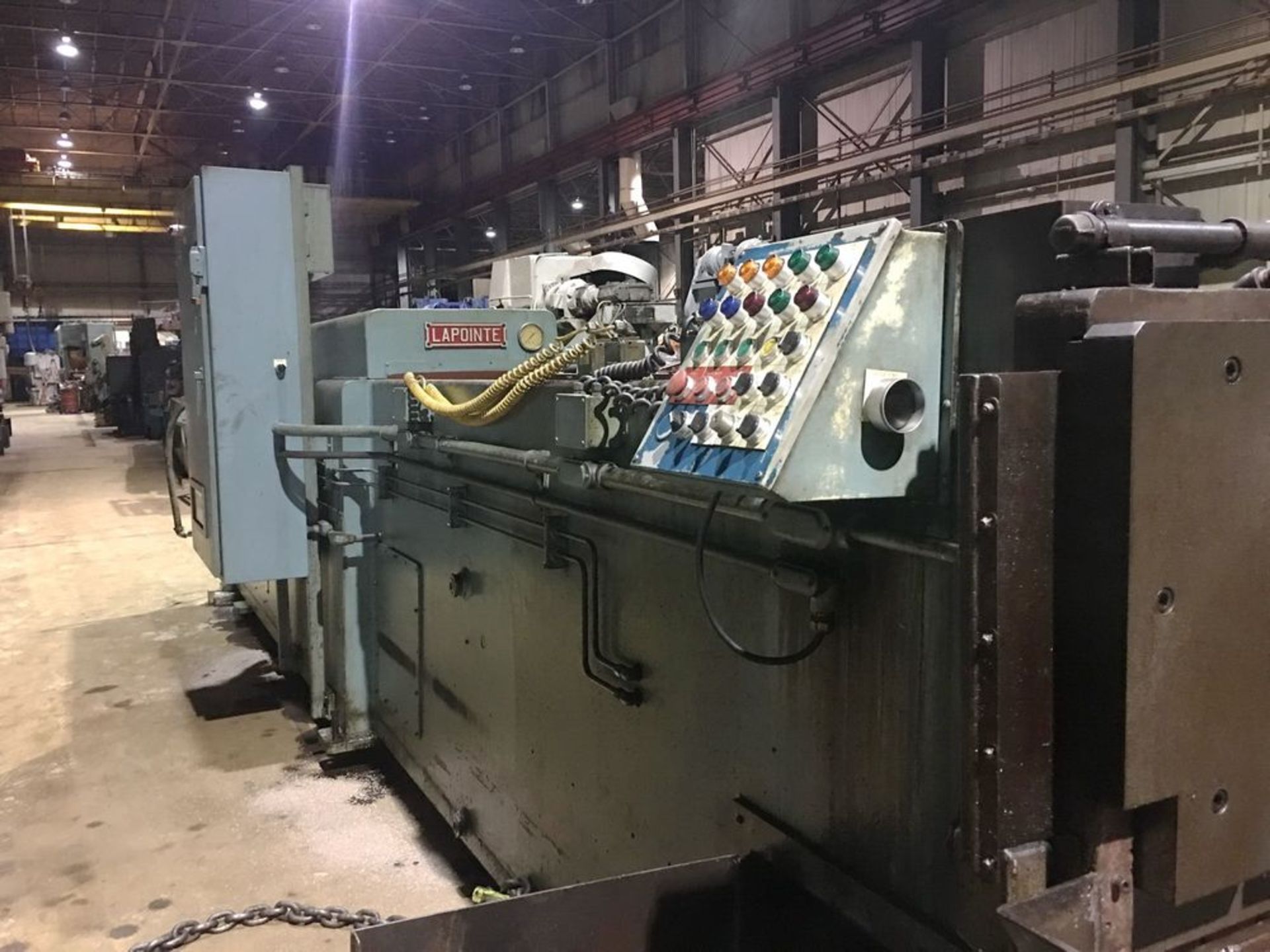 Lapoint Hydraulic Horizontal Broaching Machine 50 Ton x 78''. LOADING FEE FOR THIS LOT: $1000 - Image 3 of 7