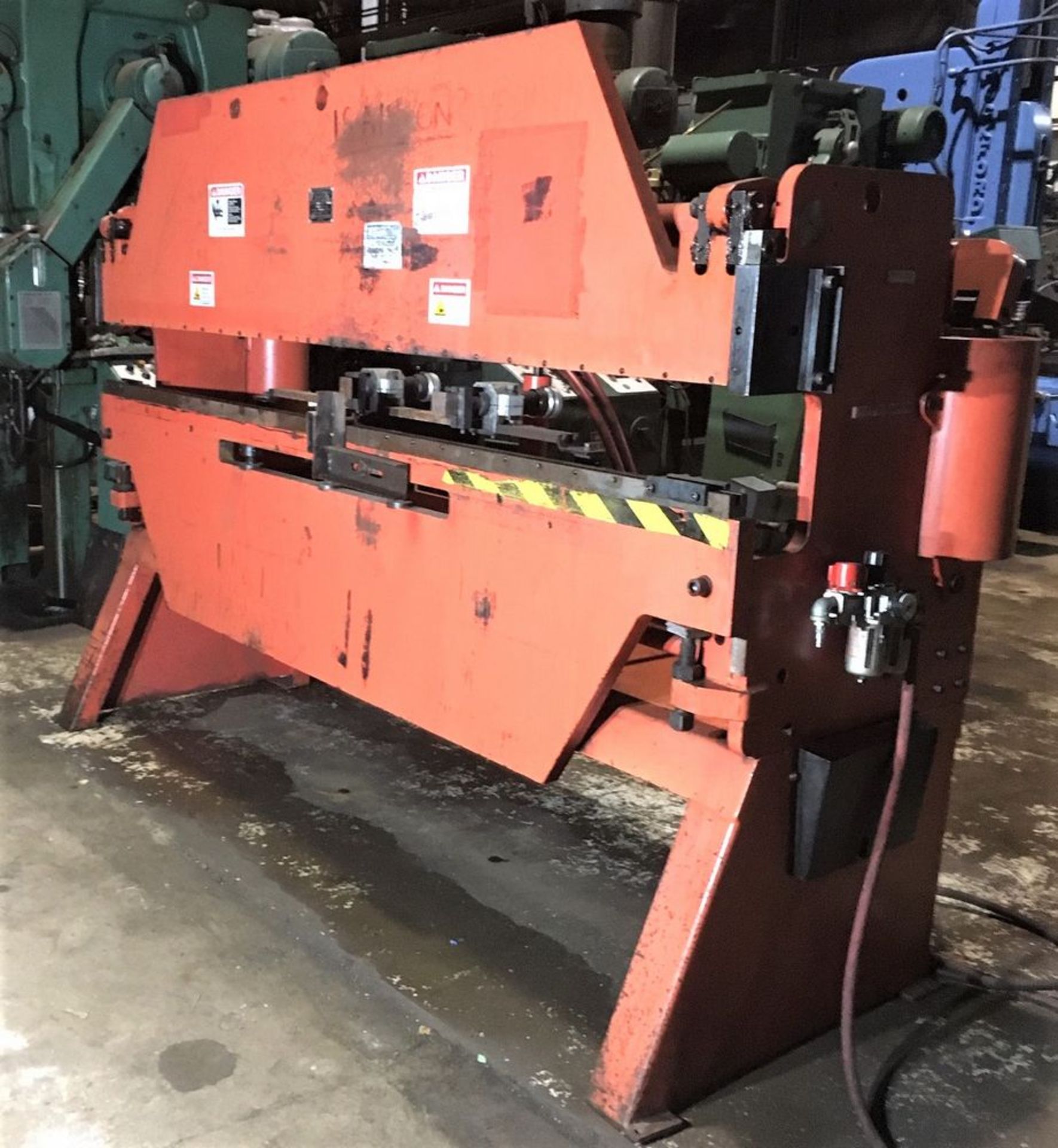 Foremost Bantam Pneumatic Press Brake 24 Ton x 8' - Image 2 of 13