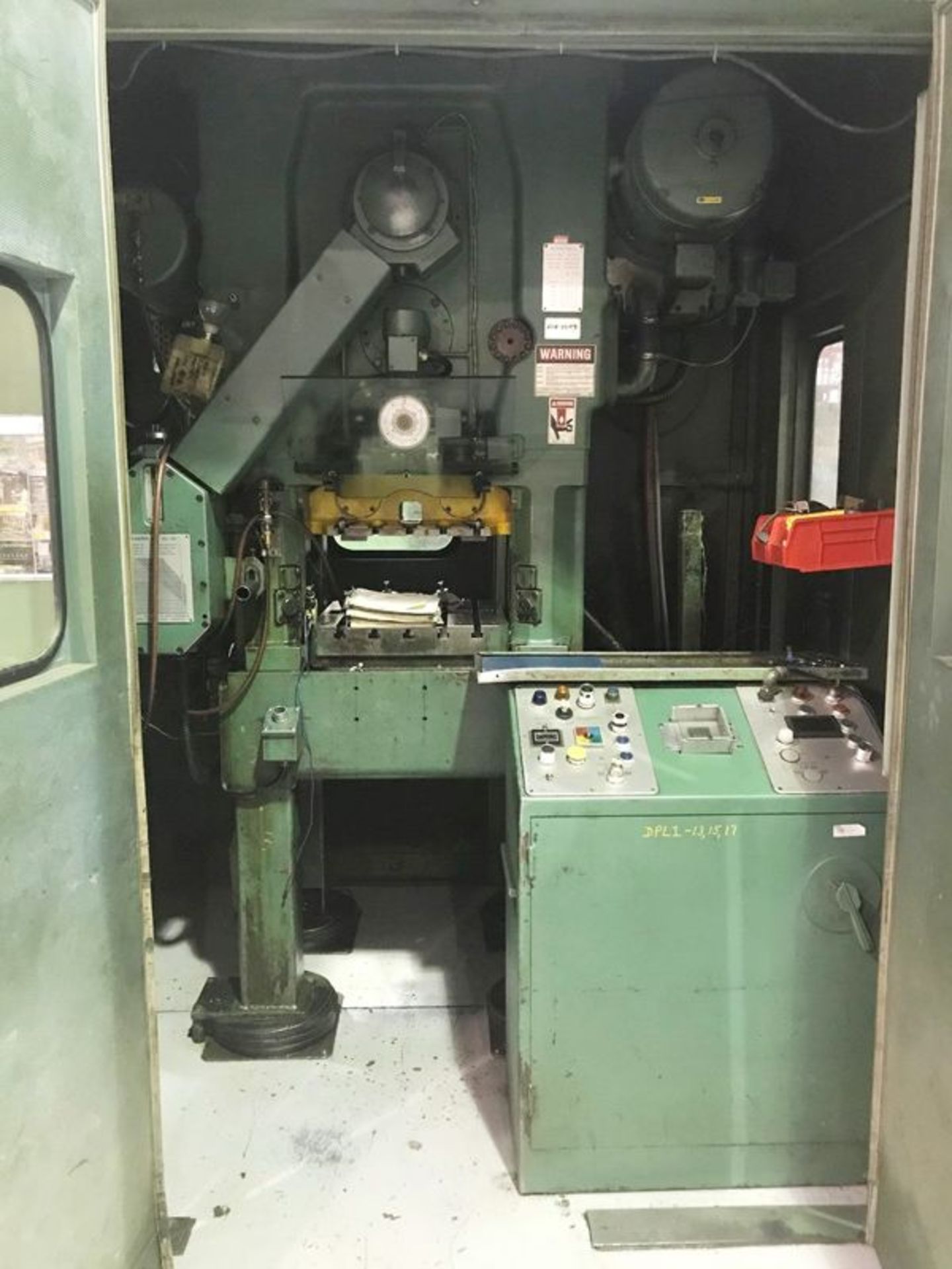 Bruderer High Speed Punch Press 25 Ton x 21'' x 21''. LOADING FEE FOR THIS LOT: $500