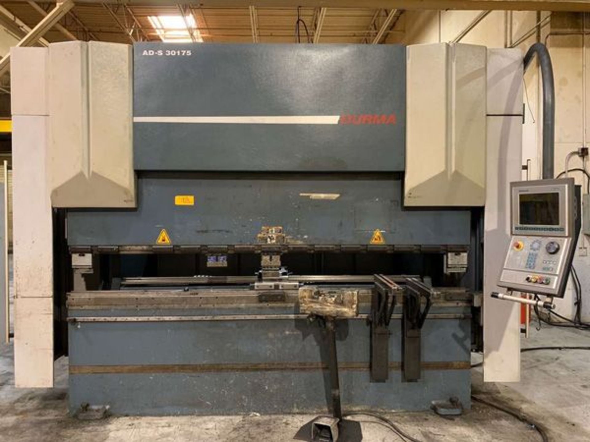 Durma CNC 6 Axis Hydraulic Press Brake 190 Ton x 10'