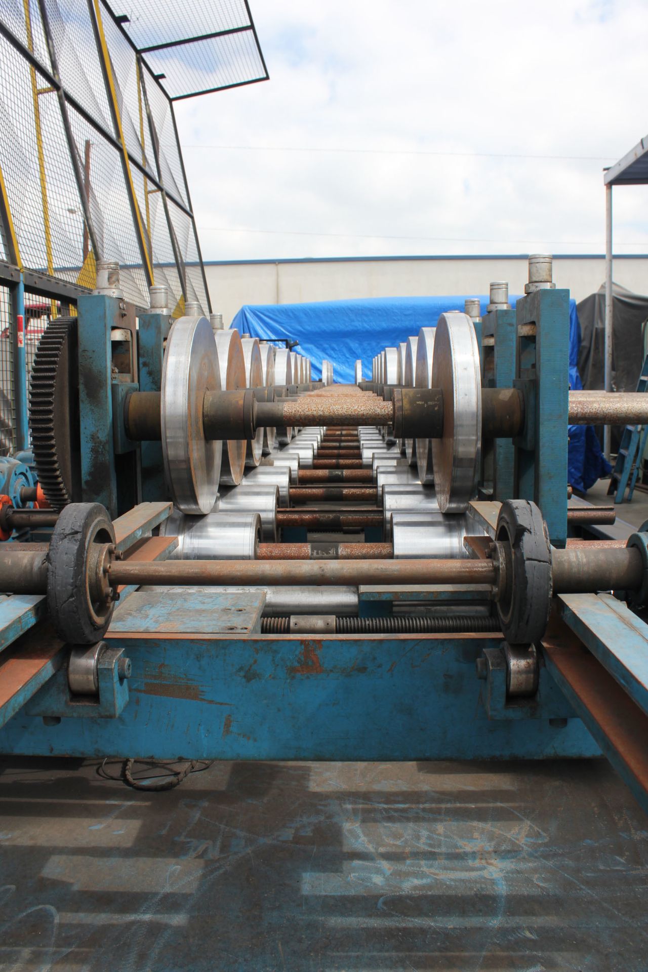 Bradbury Roll Forming Punching & Notching Line 14 Stands x 12''- 52'' RS x 2'' Shaft x 14 Ga. - Image 6 of 53