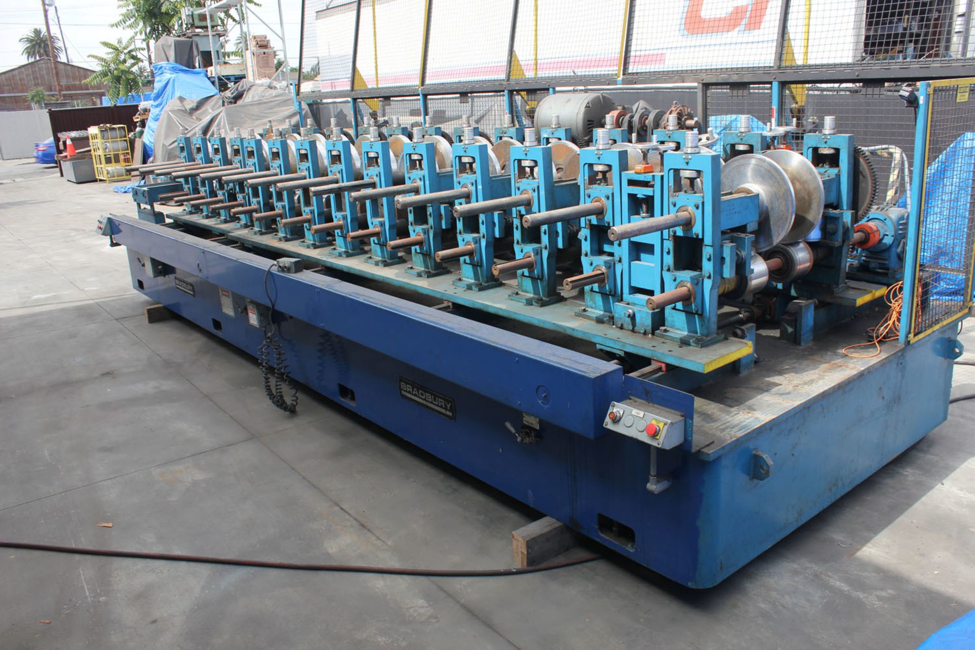 Bradbury Roll Forming Punching & Notching Line 14 Stands x 12''- 52'' RS x 2'' Shaft x 14 Ga. - Image 10 of 53