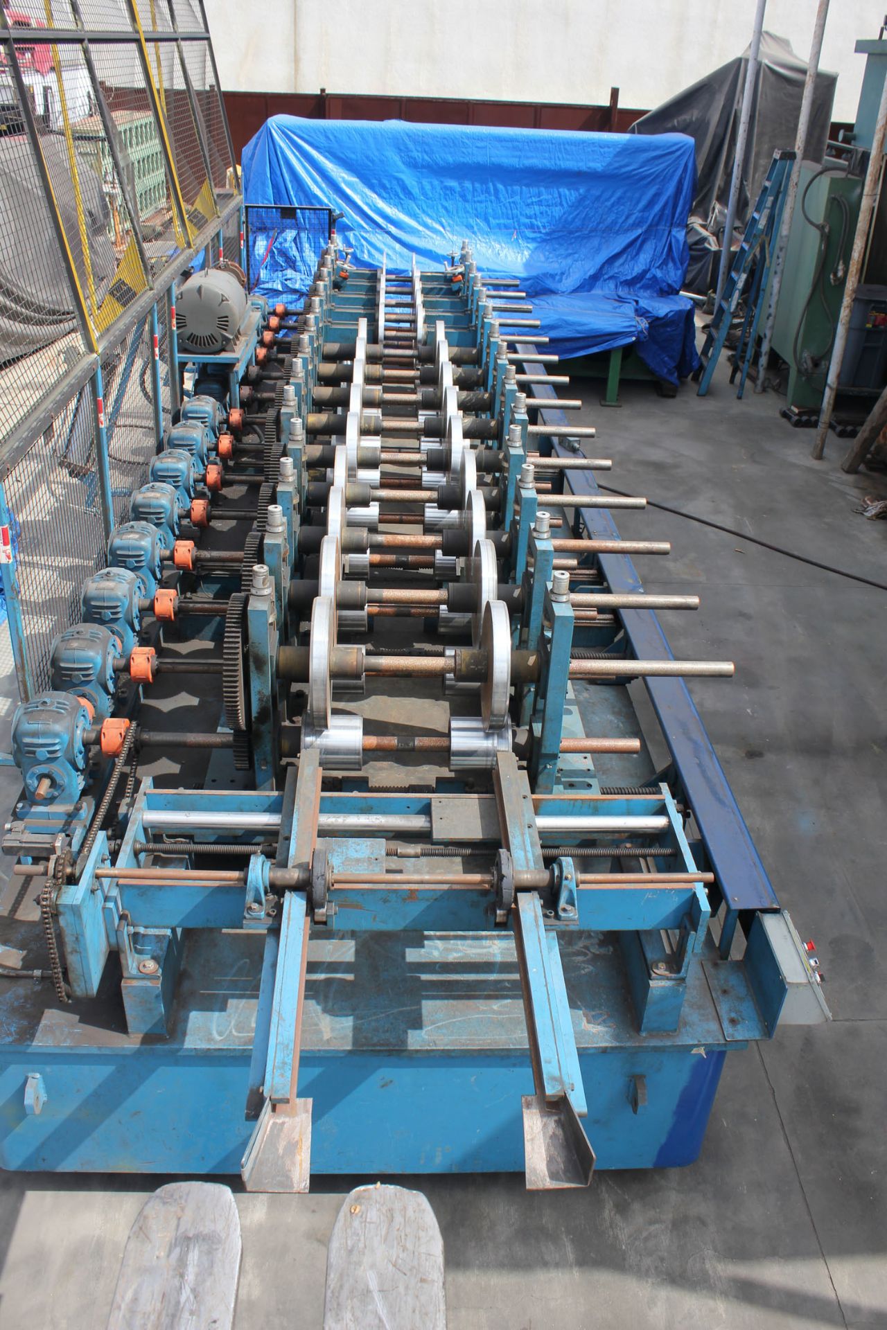 Bradbury Roll Forming Punching & Notching Line 14 Stands x 12''- 52'' RS x 2'' Shaft x 14 Ga. - Image 12 of 53