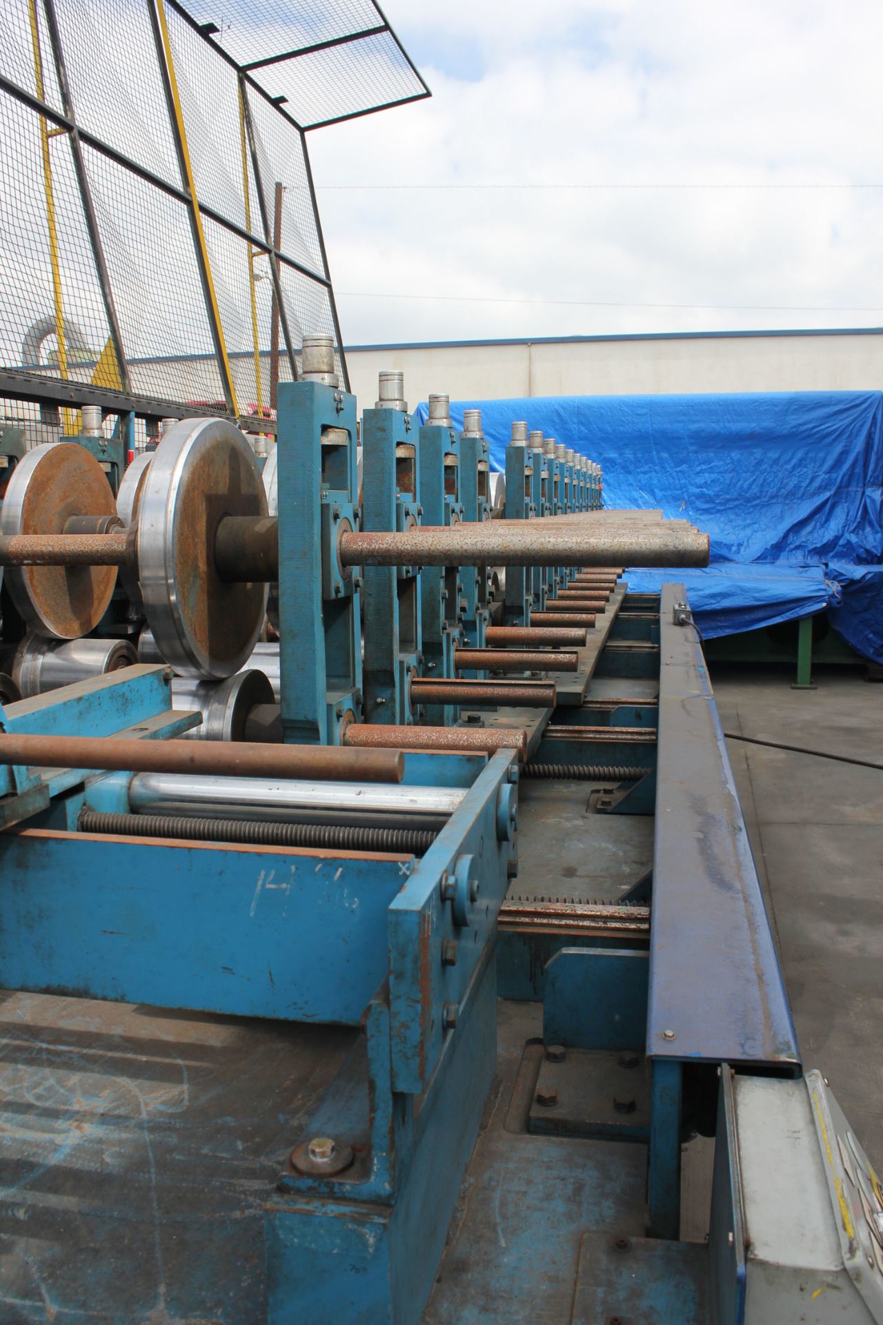 Bradbury Roll Forming Punching & Notching Line 14 Stands x 12''- 52'' RS x 2'' Shaft x 14 Ga. - Image 7 of 53