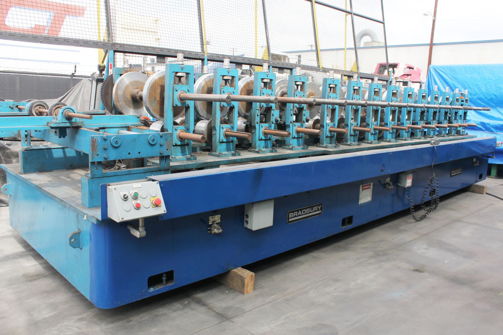 Bradbury Roll Forming Punching & Notching Line 14 Stands x 12''- 52'' RS x 2'' Shaft x 14 Ga. - Image 8 of 53