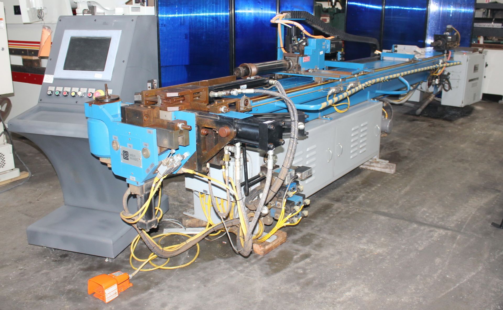 Eaton Leonard 2 Axis CNC Hydraulic Tube & Pipe Bender 2'' x 200''. LOADING FEE FOR THIS LOT: $750