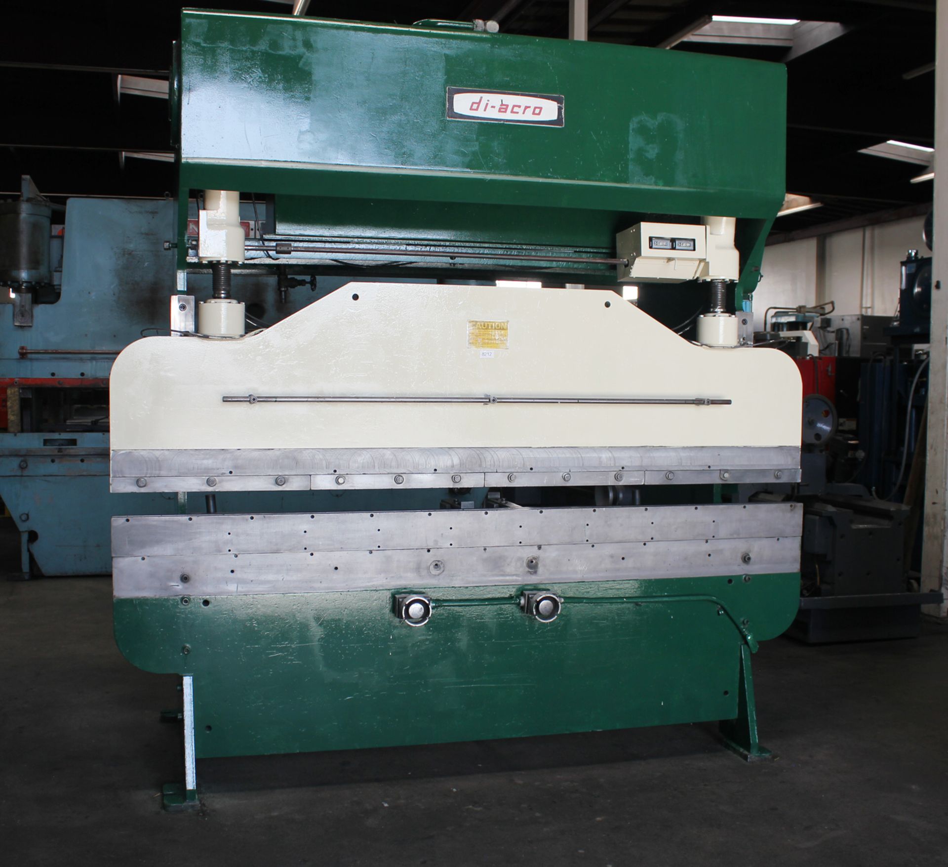 Di-Acro Hydra-Mechanical Press Brake 55 Ton x 8'. LOADING FEE FOR THIS LOT: $800