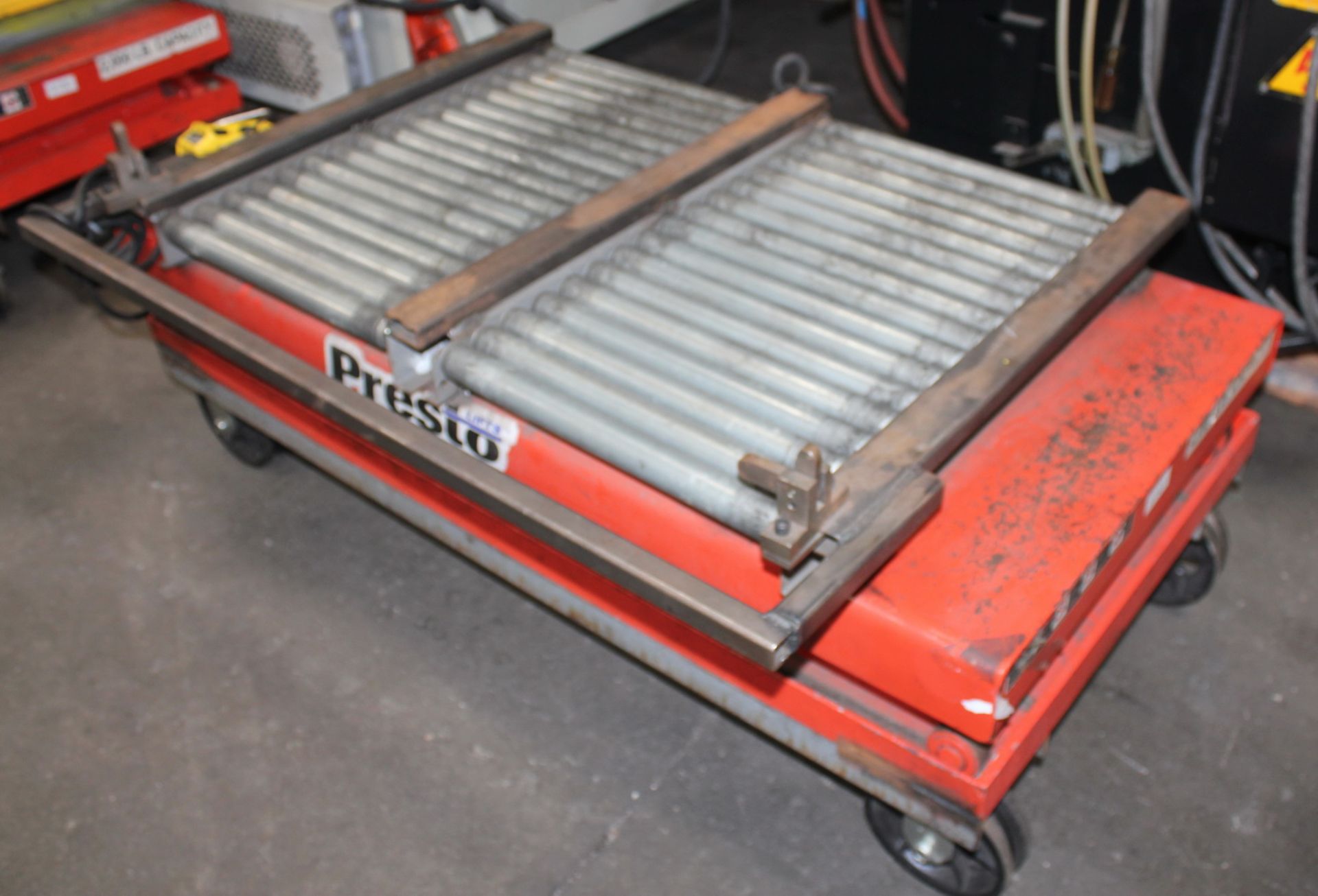 Presto Hydraulic Scissor Lift Table 2,000 Lbs. x 48'' x 24''. LOADING FEE FOR THIS LOT: $50 - Image 2 of 7
