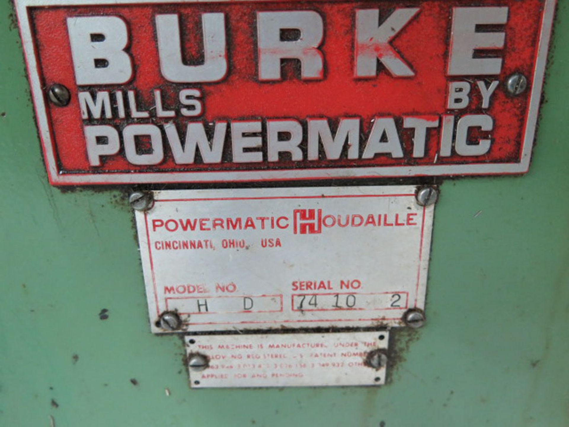 Burke Powermatic Duplex Twin Spindle Horizontal Production Mill 10'' x 36'' - Image 8 of 8
