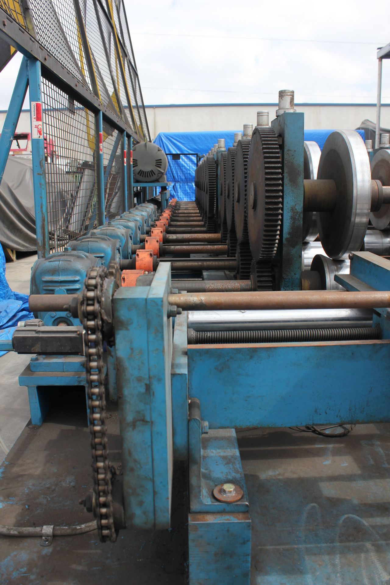 Bradbury Roll Forming Punching & Notching Line 14 Stands x 12''- 52'' RS x 2'' Shaft x 14 Ga. - Image 5 of 53