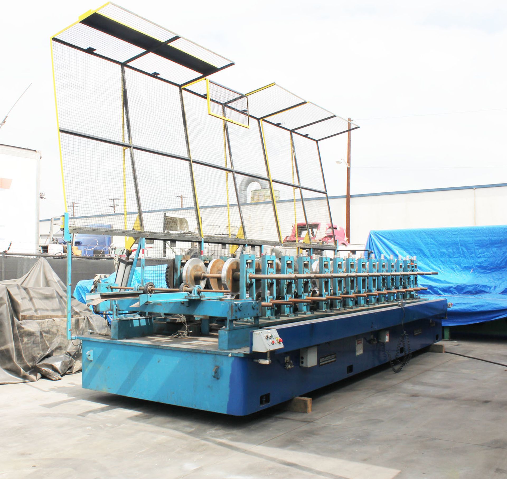 Bradbury Roll Forming Punching & Notching Line 14 Stands x 12''- 52'' RS x 2'' Shaft x 14 Ga.