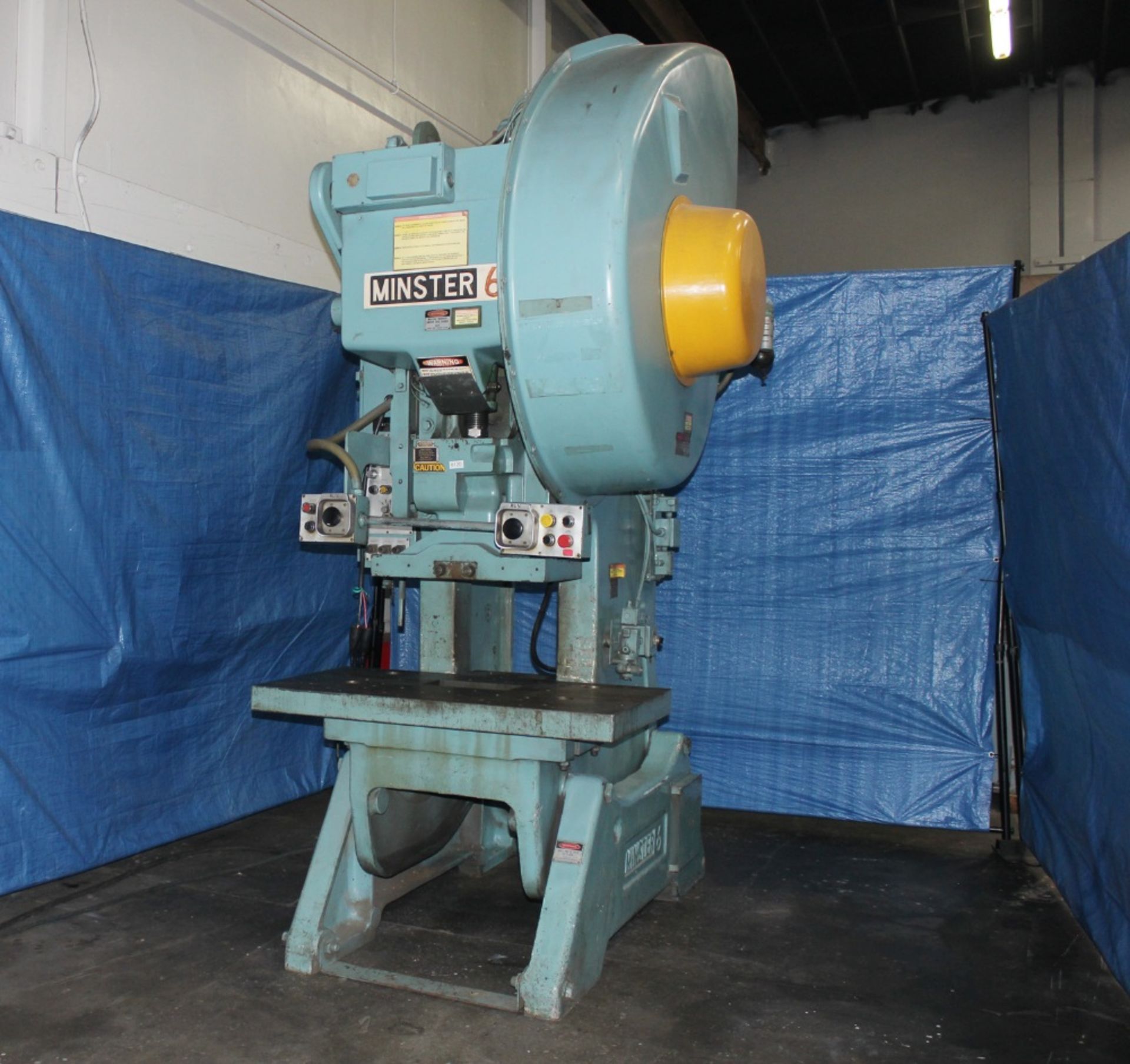 Minster Model 6 OBI High Speed Flywheel Punch Press Variable Speed 60 Ton