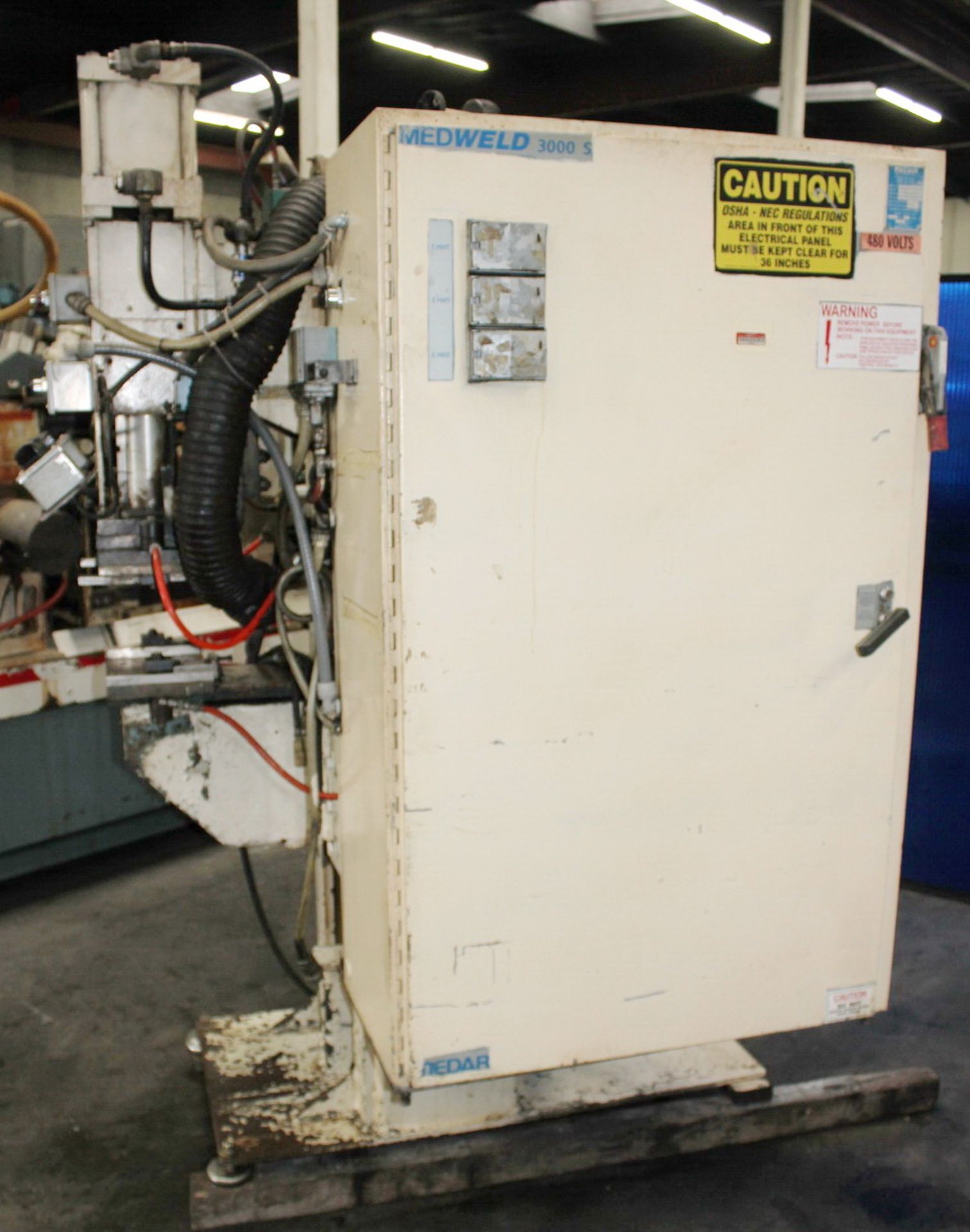 Hoffman Press Type Spot Welder 125 KVA x 14''. LOADING FEE FOR THIS LOT: $150 - Image 4 of 18