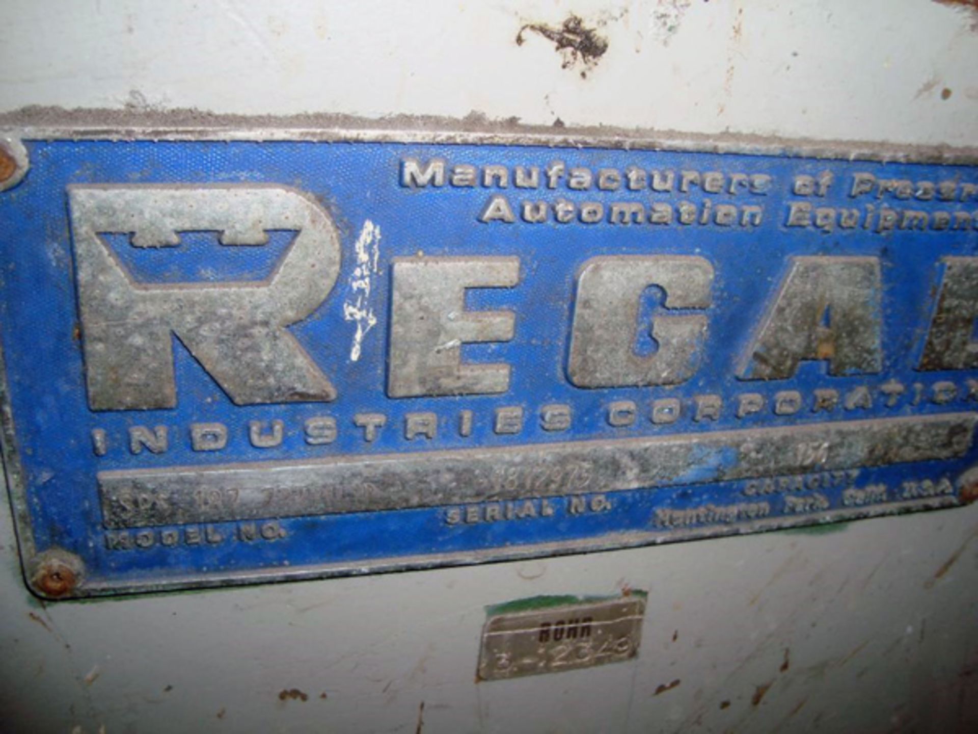 Regal Sheet Straightener 72'' x 0.156''. LOADING FEE FOR THIS LOT: $300 - Image 9 of 9