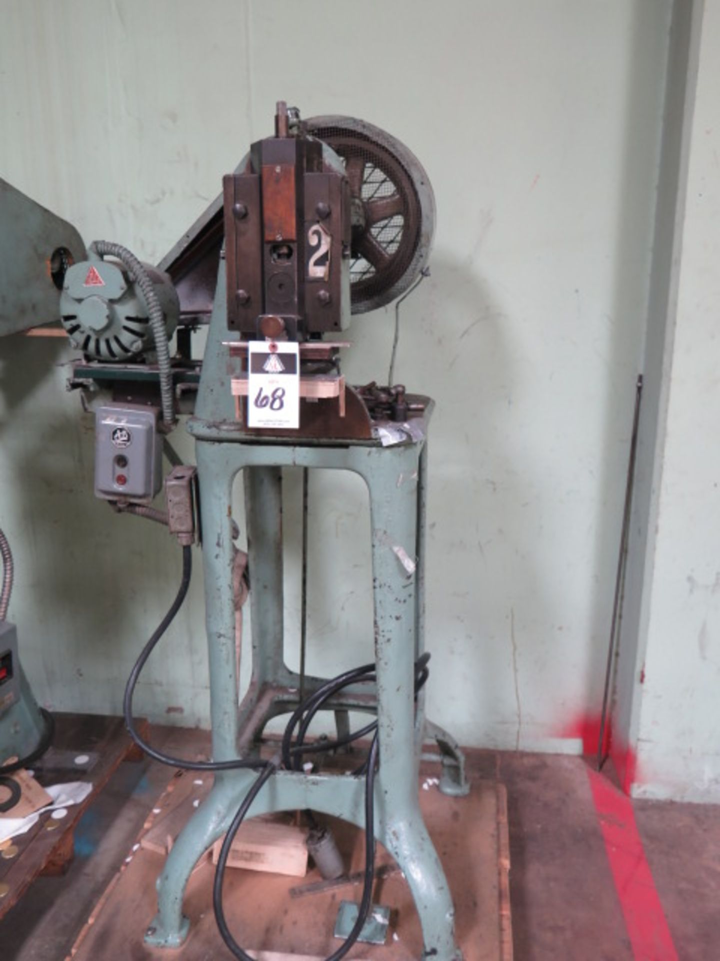 M.D. Knowlton Punch Press 5 Ton. LOADING FEE FOR THIS LOT: $75