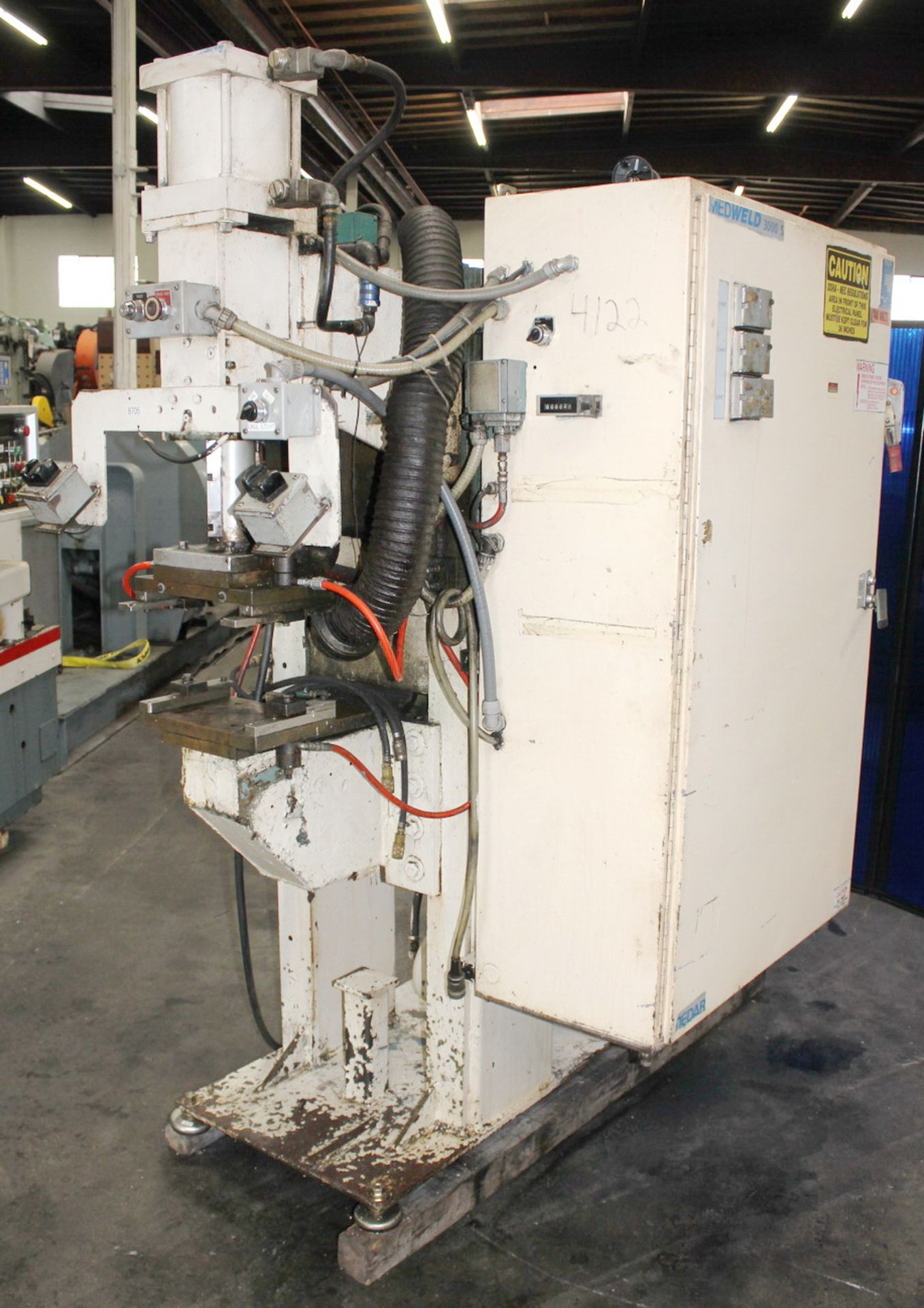 Hoffman Press Type Spot Welder 125 KVA x 14''. LOADING FEE FOR THIS LOT: $150 - Image 3 of 18