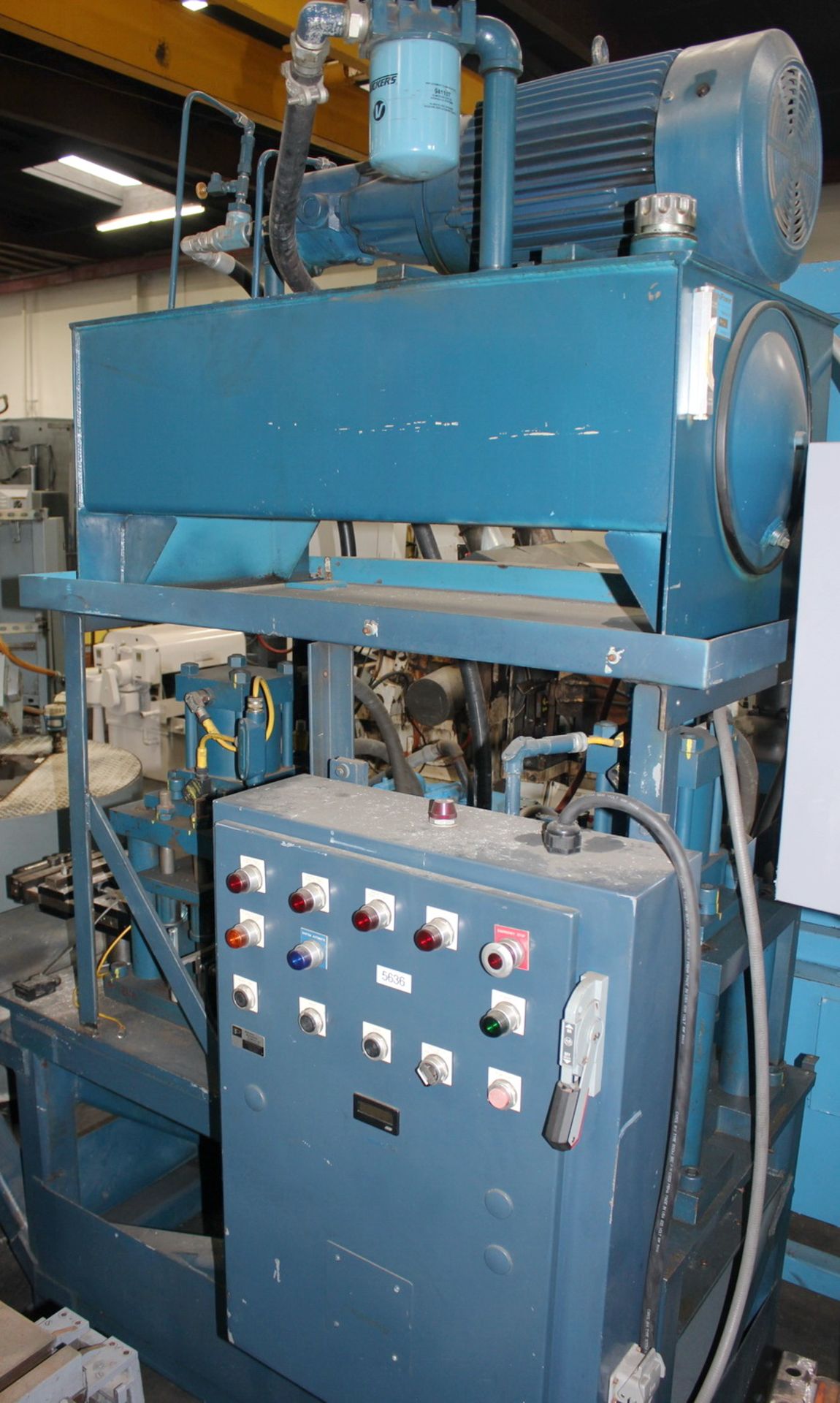 Precision Automated Hydraulic Press 20 Ton. LOADING FEE FOR THIS LOT: $400 - Image 2 of 8