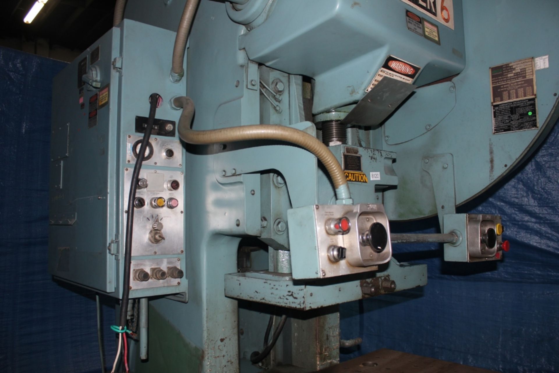 Minster Model 6 OBI High Speed Flywheel Punch Press Variable Speed 60 Ton - Image 6 of 20