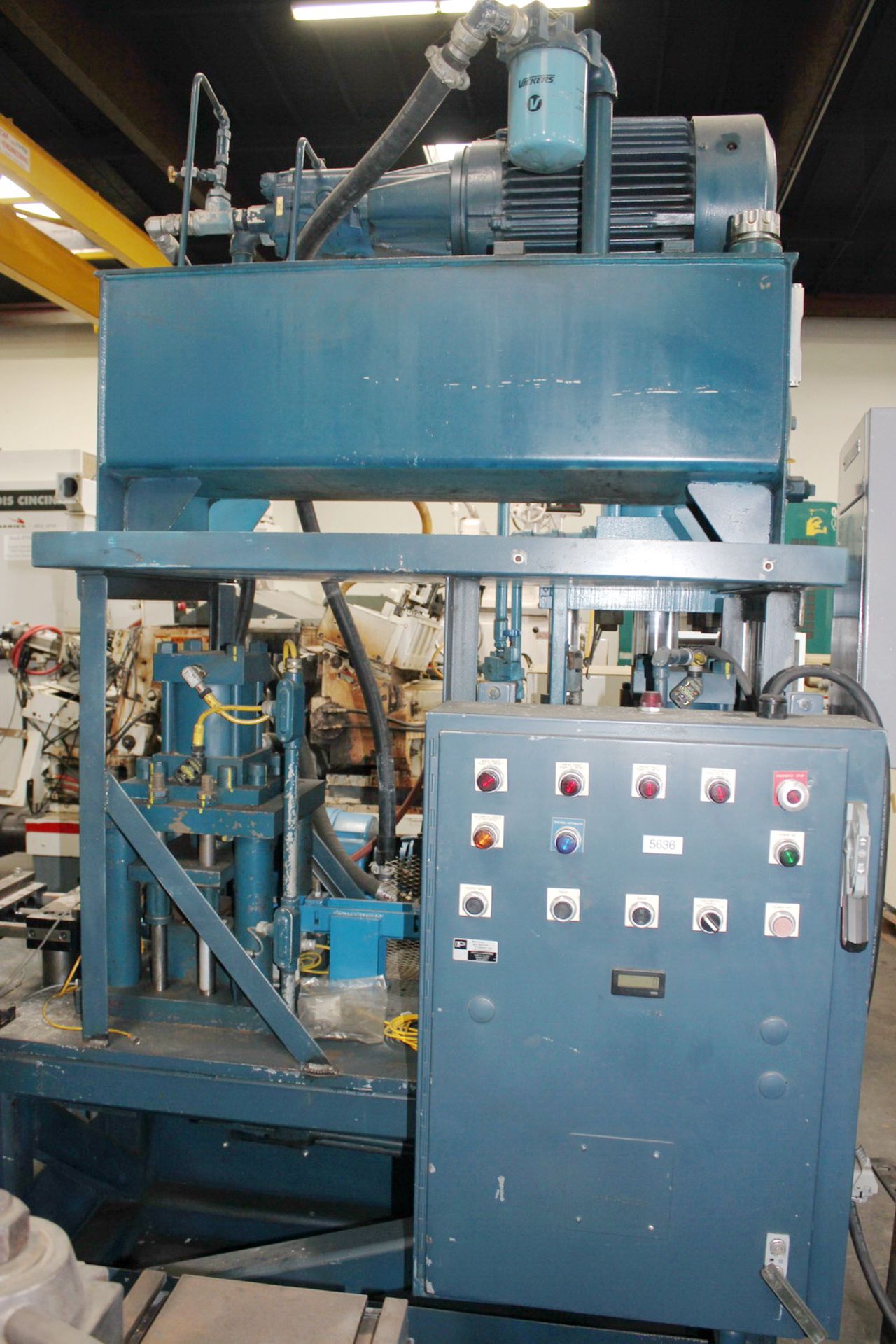 Precision Automated Hydraulic Press 20 Ton. LOADING FEE FOR THIS LOT: $400