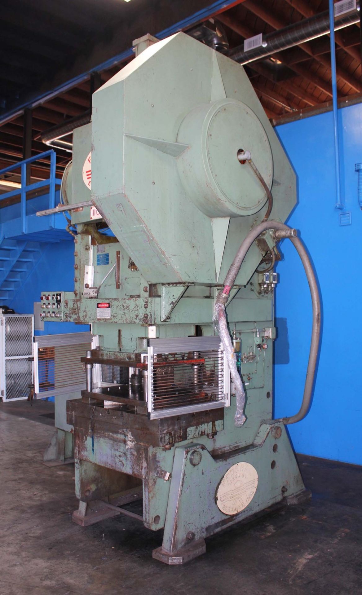 Federal OBI Punch Press 110 Ton x 42'' x 27''. LOADING FEE FOR THIS LOT: $1000 - Image 2 of 9