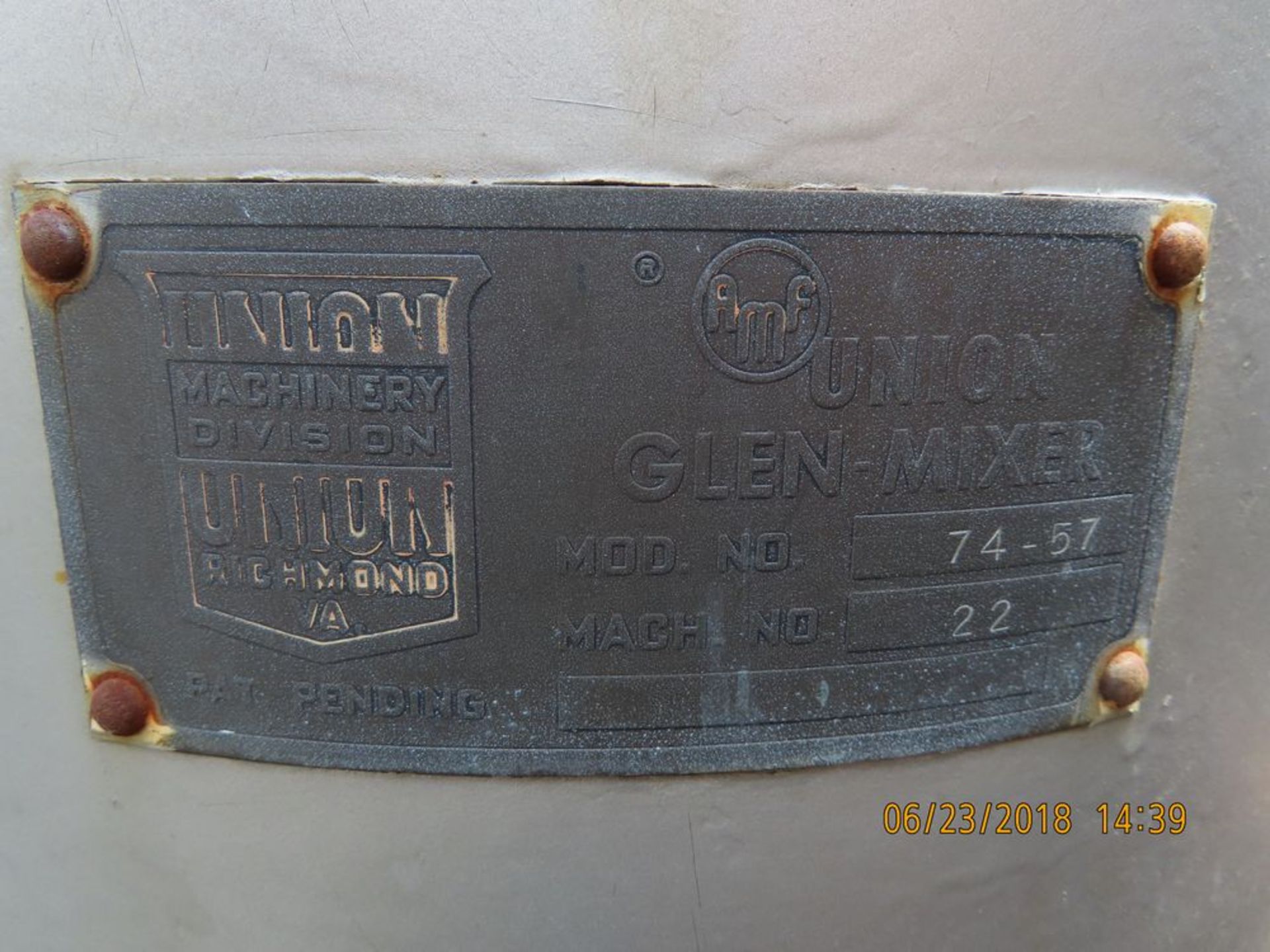 AMF Glen Bowl Mixer, 120-160 Qt. - Image 2 of 2