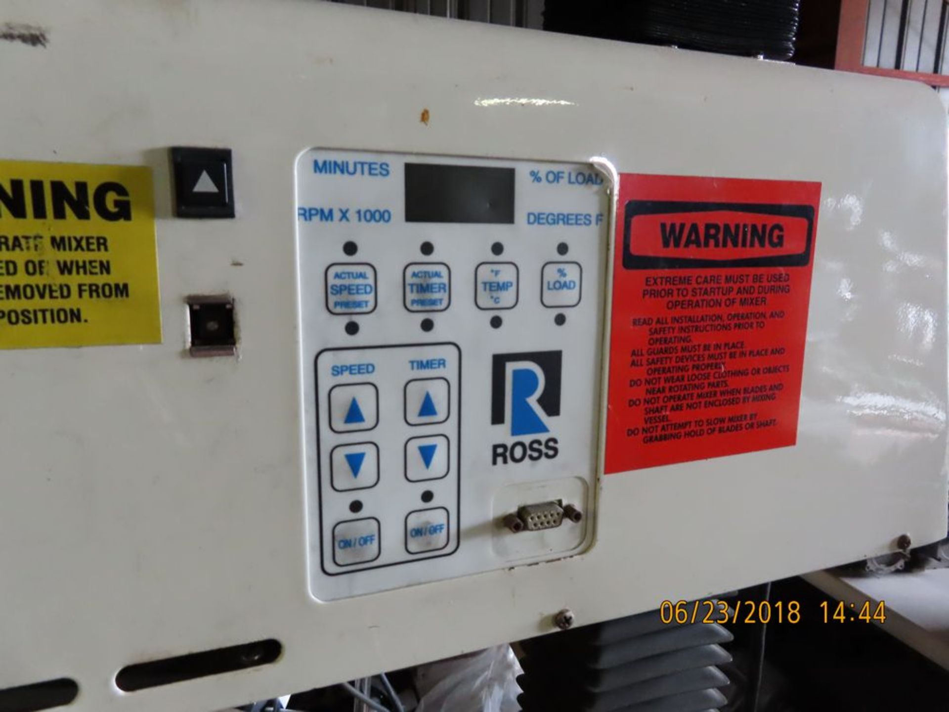 Ross mod. 100LC Homogenizer/Emulsifier/Mixer, Variable Speed - Image 2 of 2