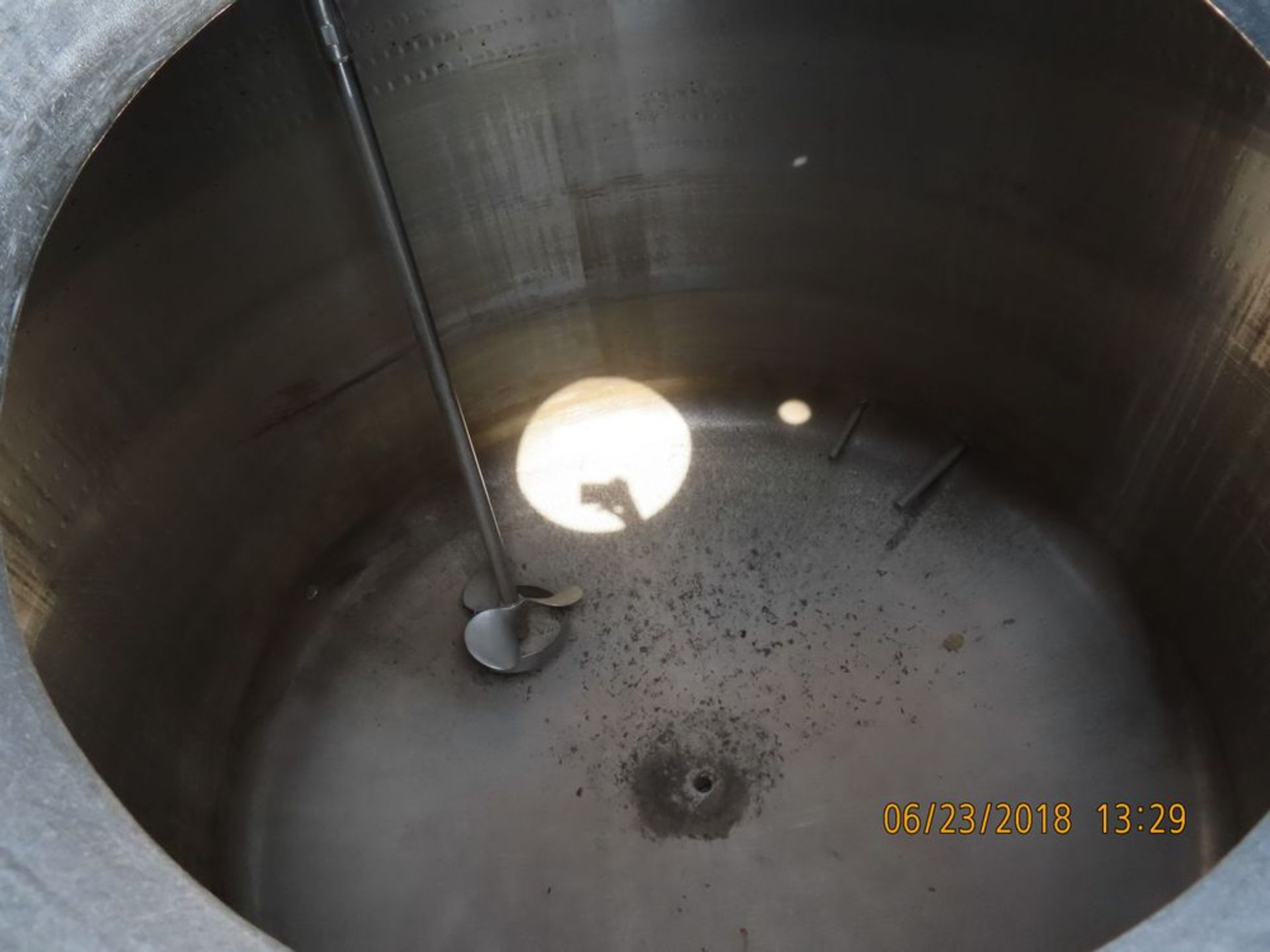 1000 Gal. S.S. Jacketed Tank w/ Lightnin Mixer Approx. 8' Dia. X 8' T - Image 2 of 2