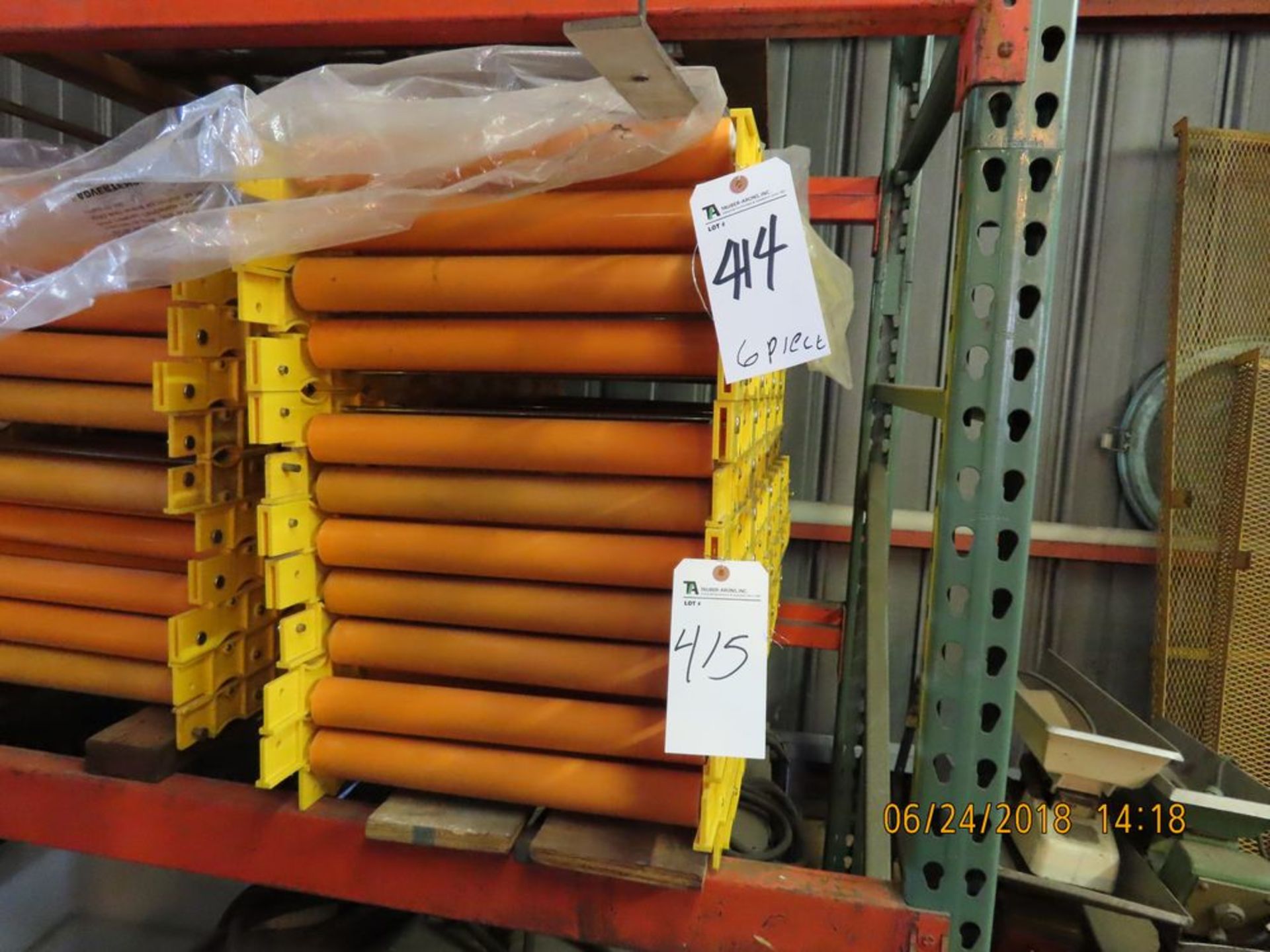 (Lot) Transfer Conveyors, 16'' x 36'' (6)